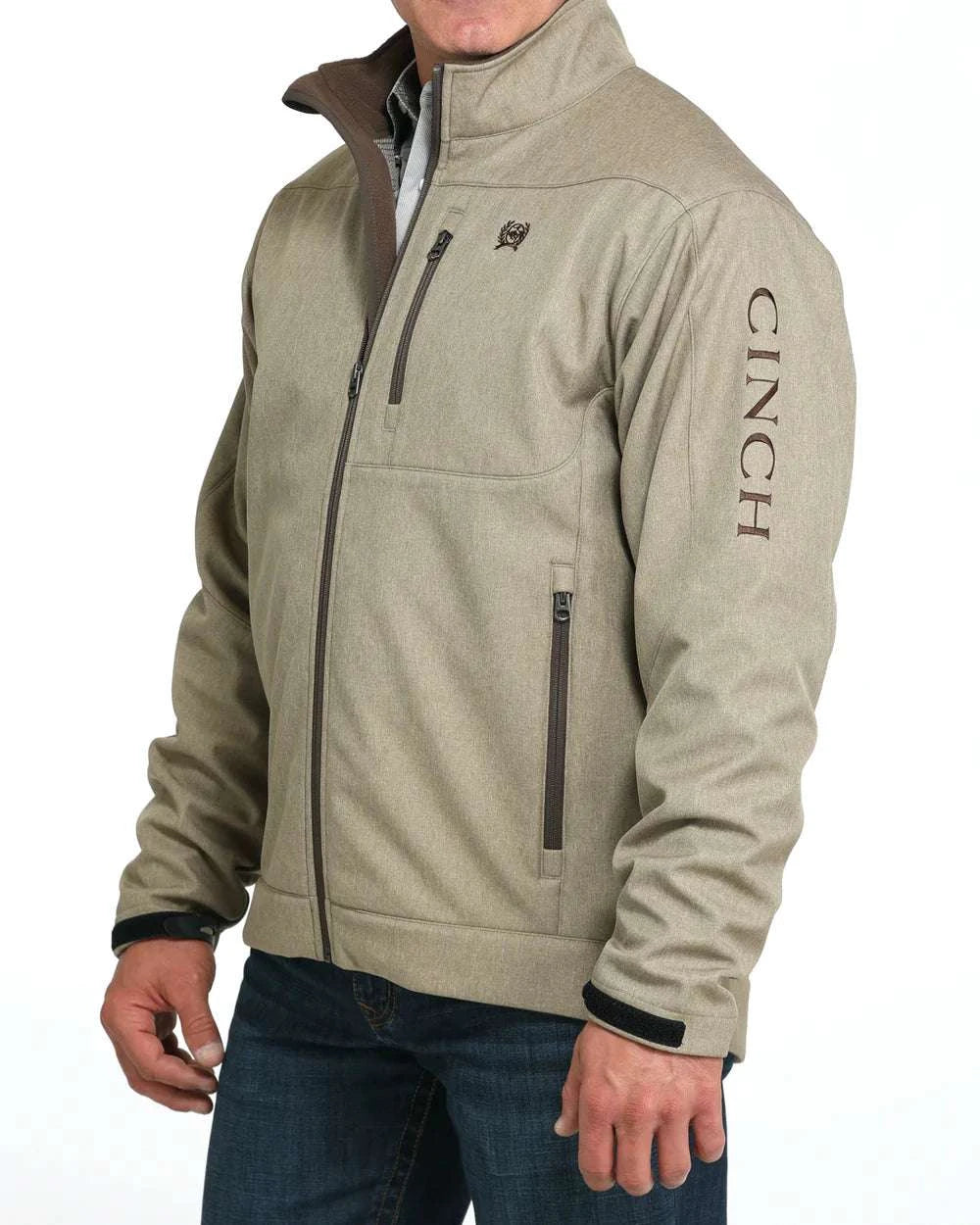 CINCH MENS JACKET LEAD DON’T FOLLOW-MWJ1567014-STN Laherradurawwnc.com