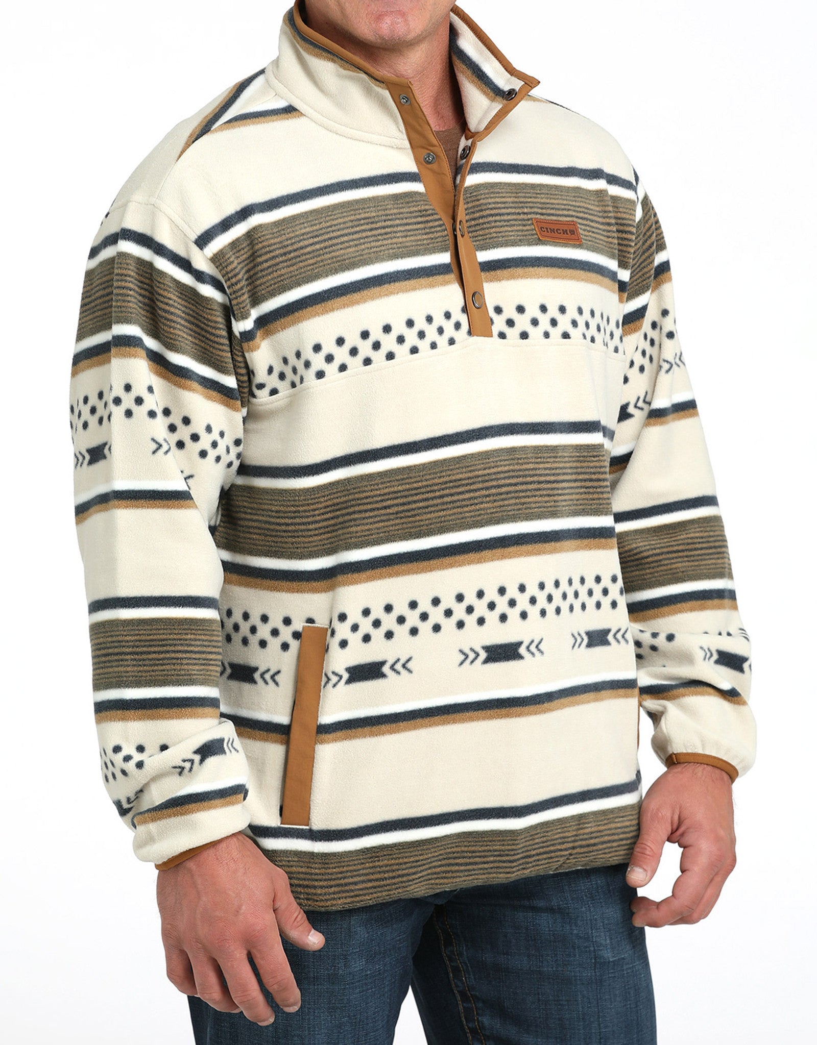 CINCH MENS JACKET/CREAM MWK1514026