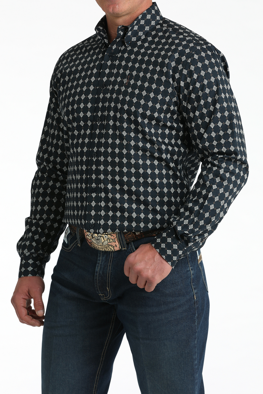 CINCH MENS MODERN FIT SLIGHTLY NARROWED BODY SAME CINCH SLEEVE LENGTH MTW1347147