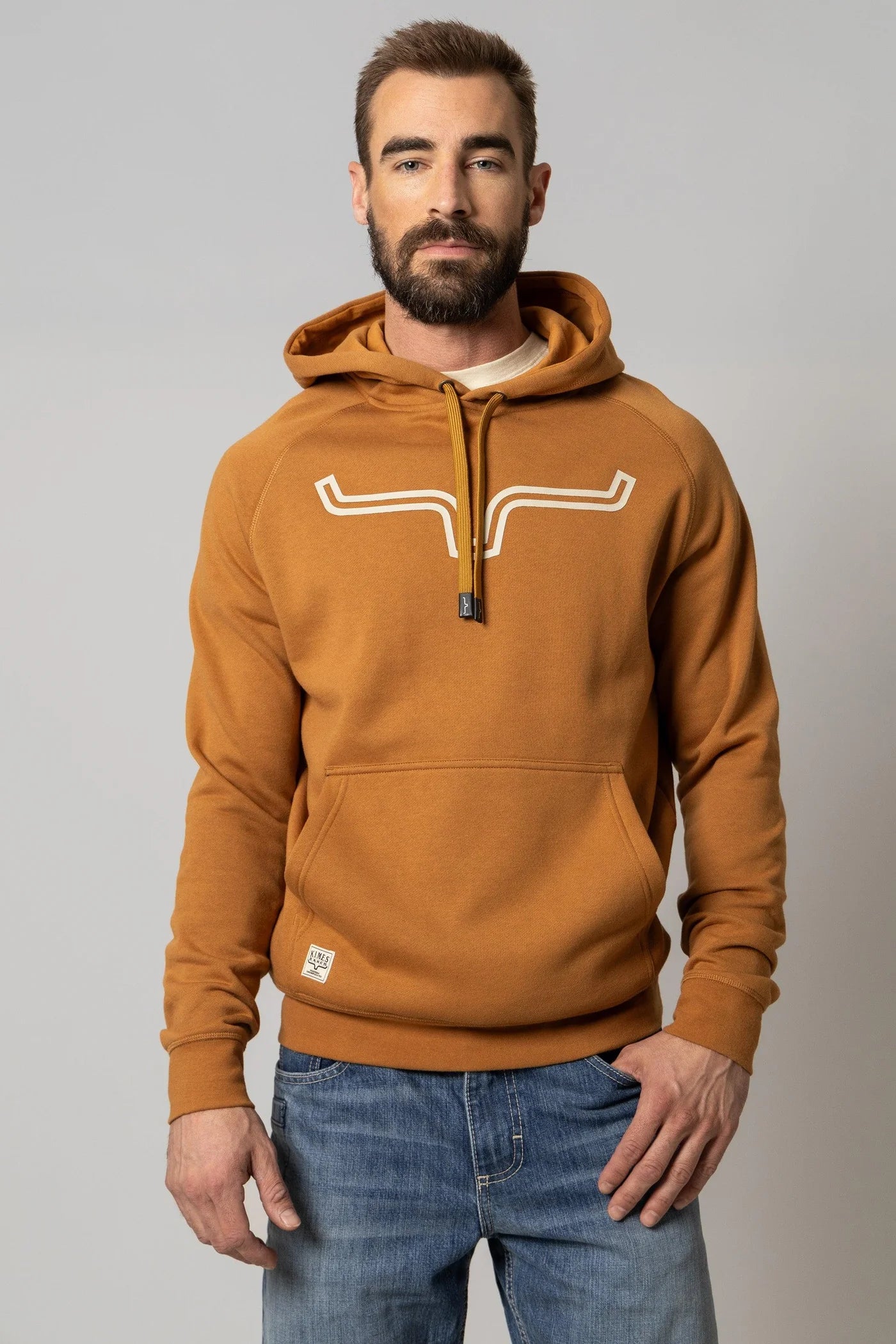 KIMES RANCH MEN OUTLIER WW BROWN HOODIE