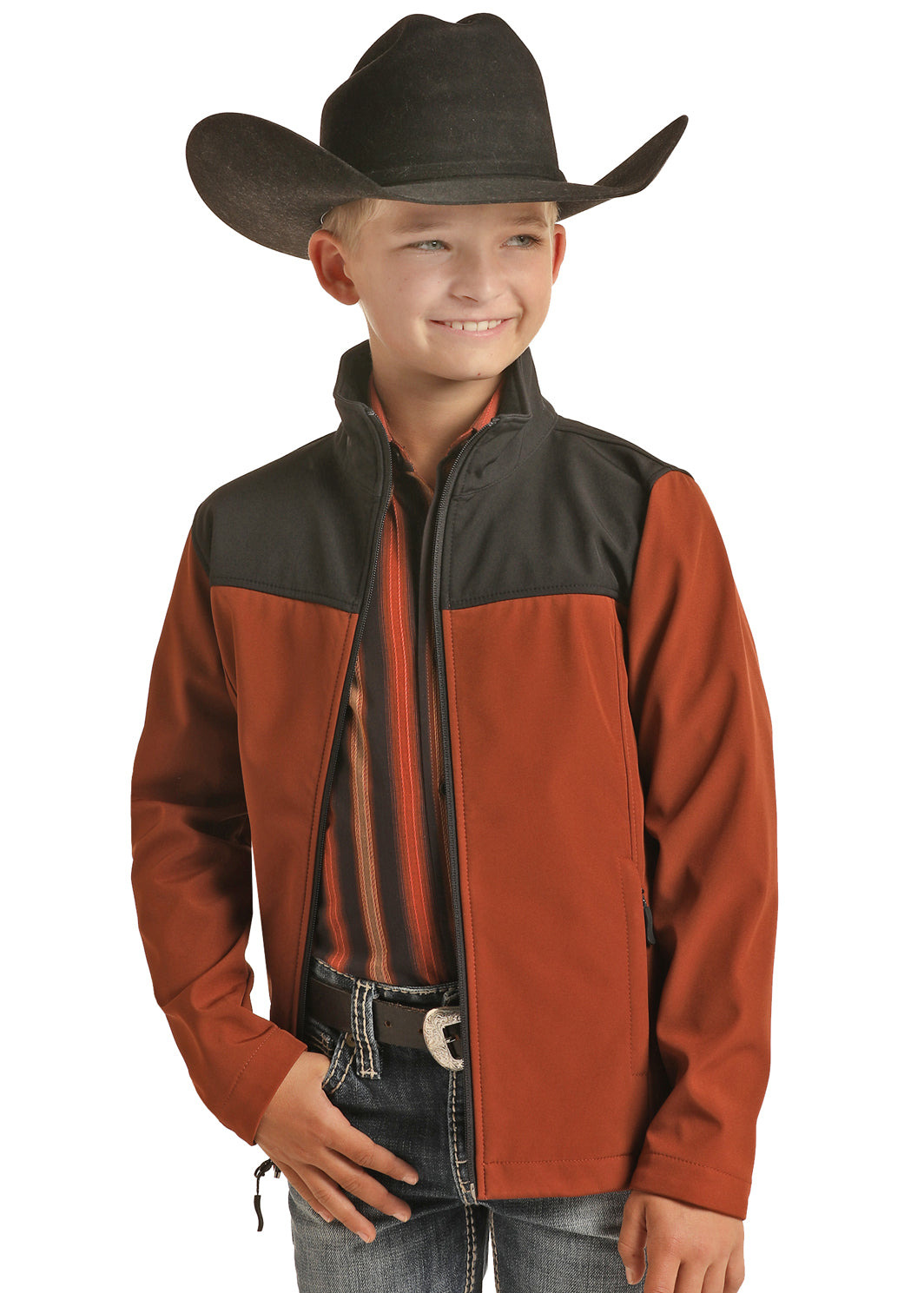 PANHANDLE RUST PERFORMANCE SOFTSHELL JACKETS-PRKO92RZY8