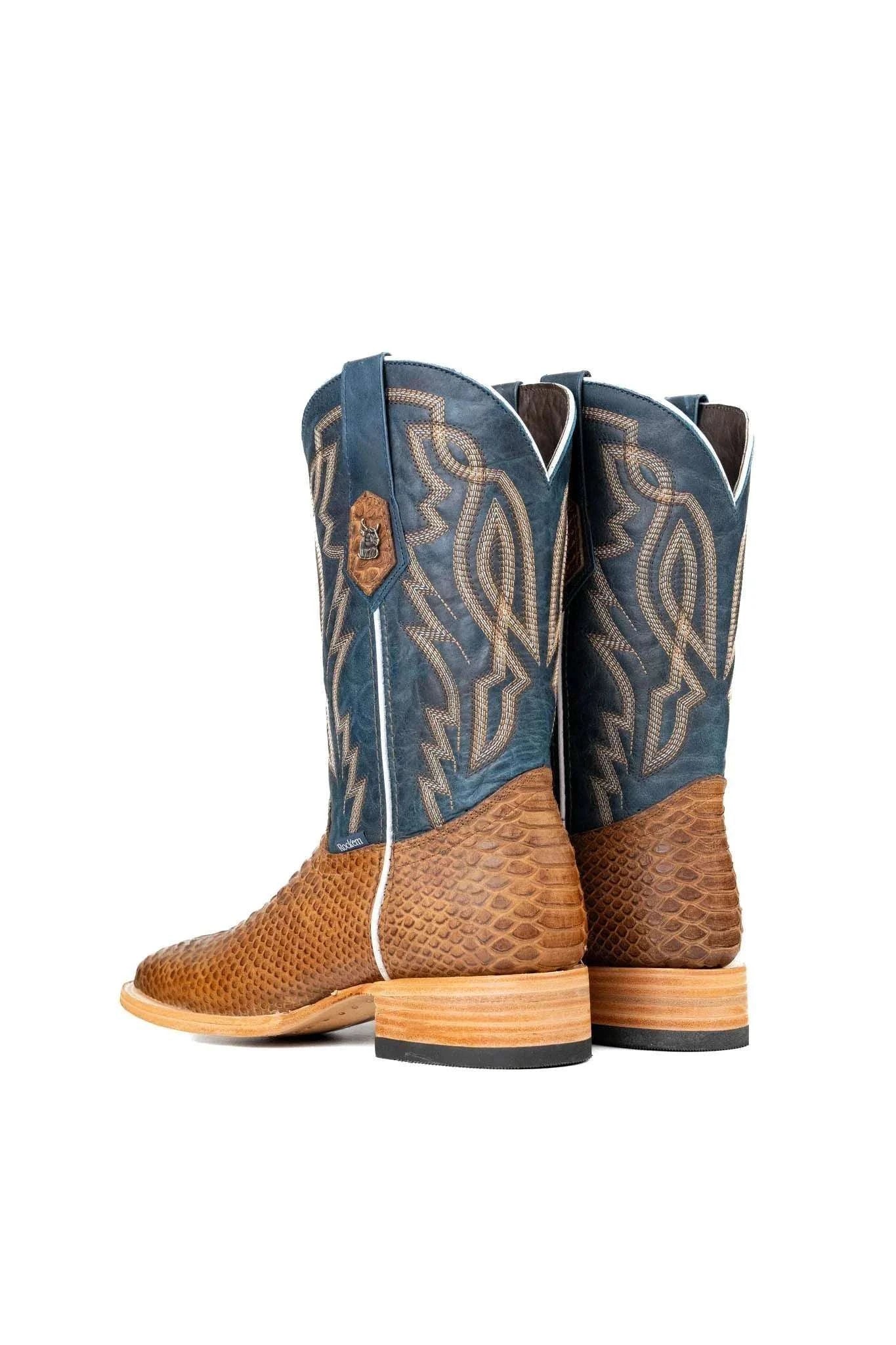 ROCKEM RENEGATE PYTHON MAPLE SQ TOE Laherradurawwnc.com