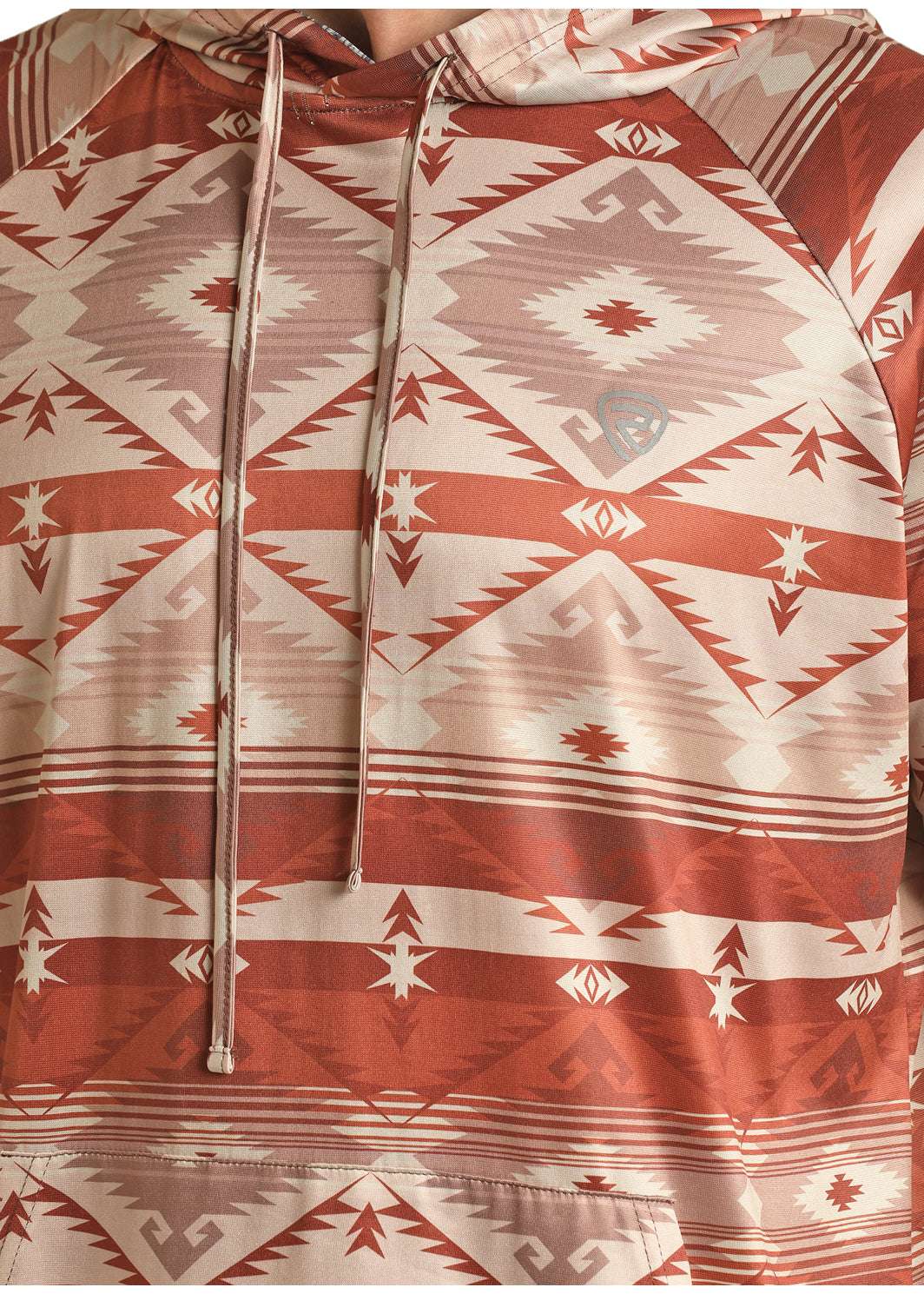 ROCK AND ROLL MEN HODDIE TAUPE BROWN AZTEC PRINT RRMT94R06K Laherradurawwnc.com