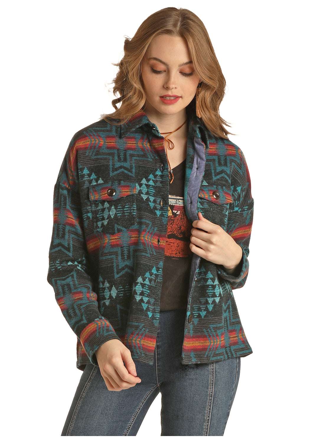 Rock&Roll Denim Women's TURQUOISE RRWO92R03M Laherradurawwnc.com