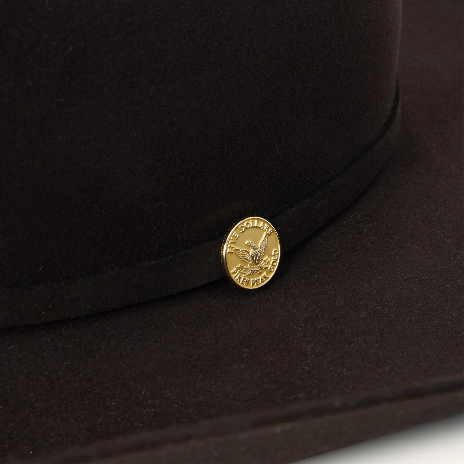 STETSON 100X GOLDEN EAGLE CHOCOLATE EDICIÓN ESPECIAL 160 ANIVERSARIO COPA CHICA