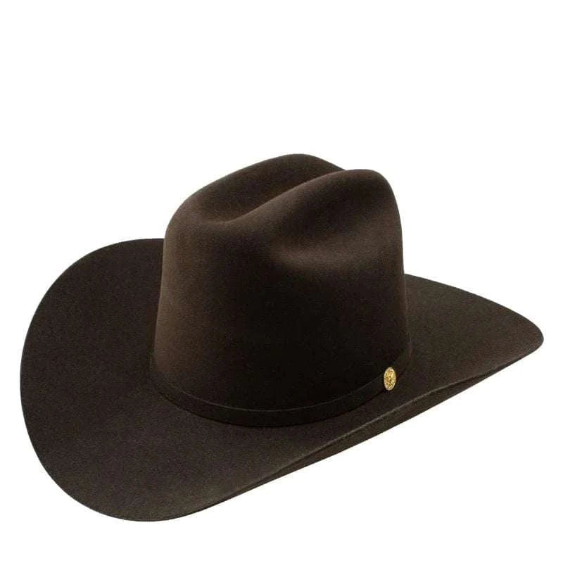 STETSON 100X THE GOLDEN EAGLE CHOCOLATE EDICIÓN ESPECIAL 160 ANIVERSARIO COPA ALTA Laherradurawwnc.com