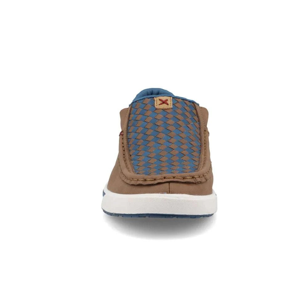 TWISTED X SLIP ON KICKS TOASTED COCONUT & BLUE STEEL CASUAL SHOE WCA0083 Laherradurawwnc.com