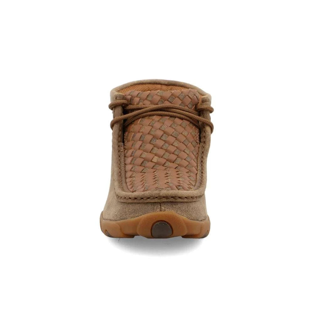 TWISTED X WOMENS DRIVING MOCS BOMBER TAN TEJIDO CASUAL SHOE - WDM0034 Laherradurawwnc.com