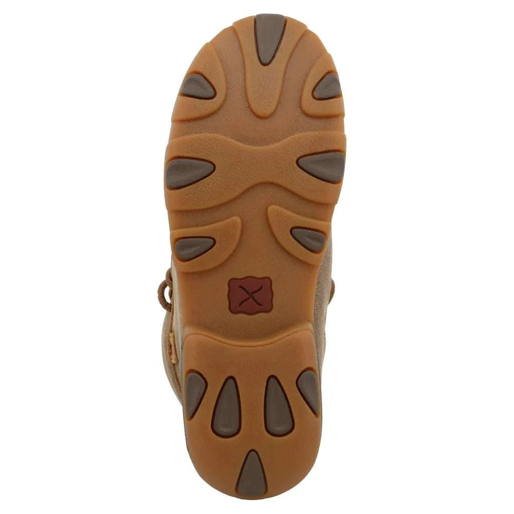 TWISTED X WOMENS DRIVING MOCS BOMBER TAN TEJIDO CASUAL SHOE - WDM0034 Laherradurawwnc.com