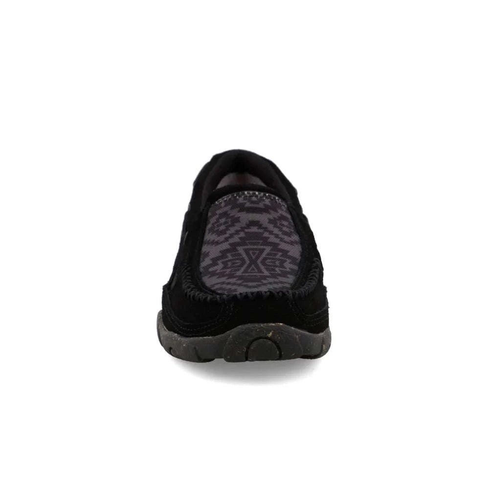 ZAPATOS TWISTED X SLIP ON DRIVING MOCS SLIP ON D TOW BLACK & GREY -WDMS025 Laherradurawwnc.com