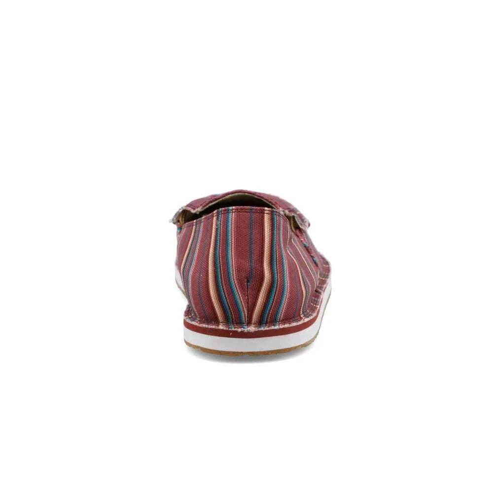 TWISTED X WOMENS HOOEY SLIP ON MAUVE SERAPE CASUAL SHOE -WHYCL03 Laherradurawwnc.com