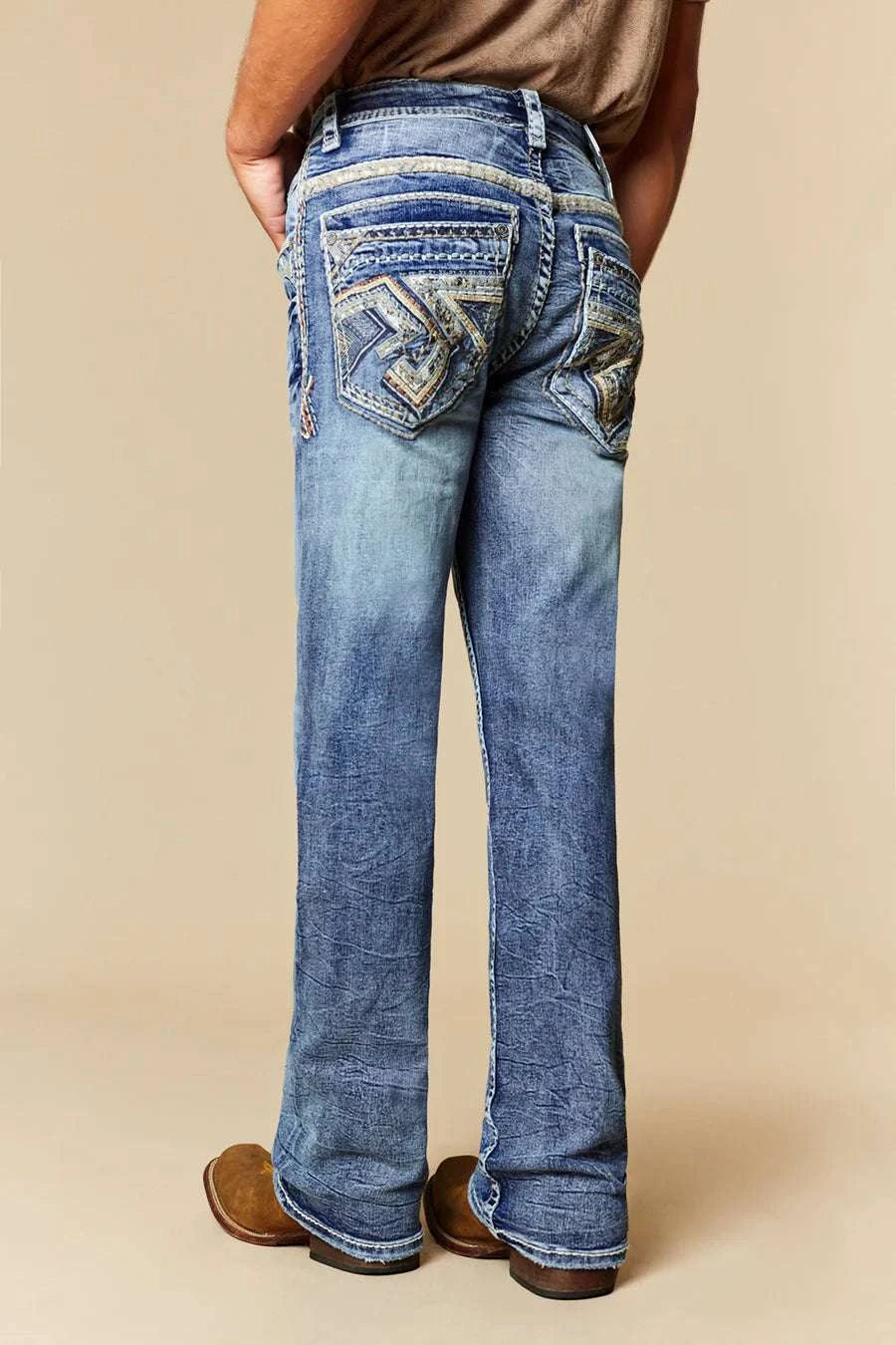 WESTERN BLUE BOY WJ-2364-K LIGHT Laherradurawwnc.com