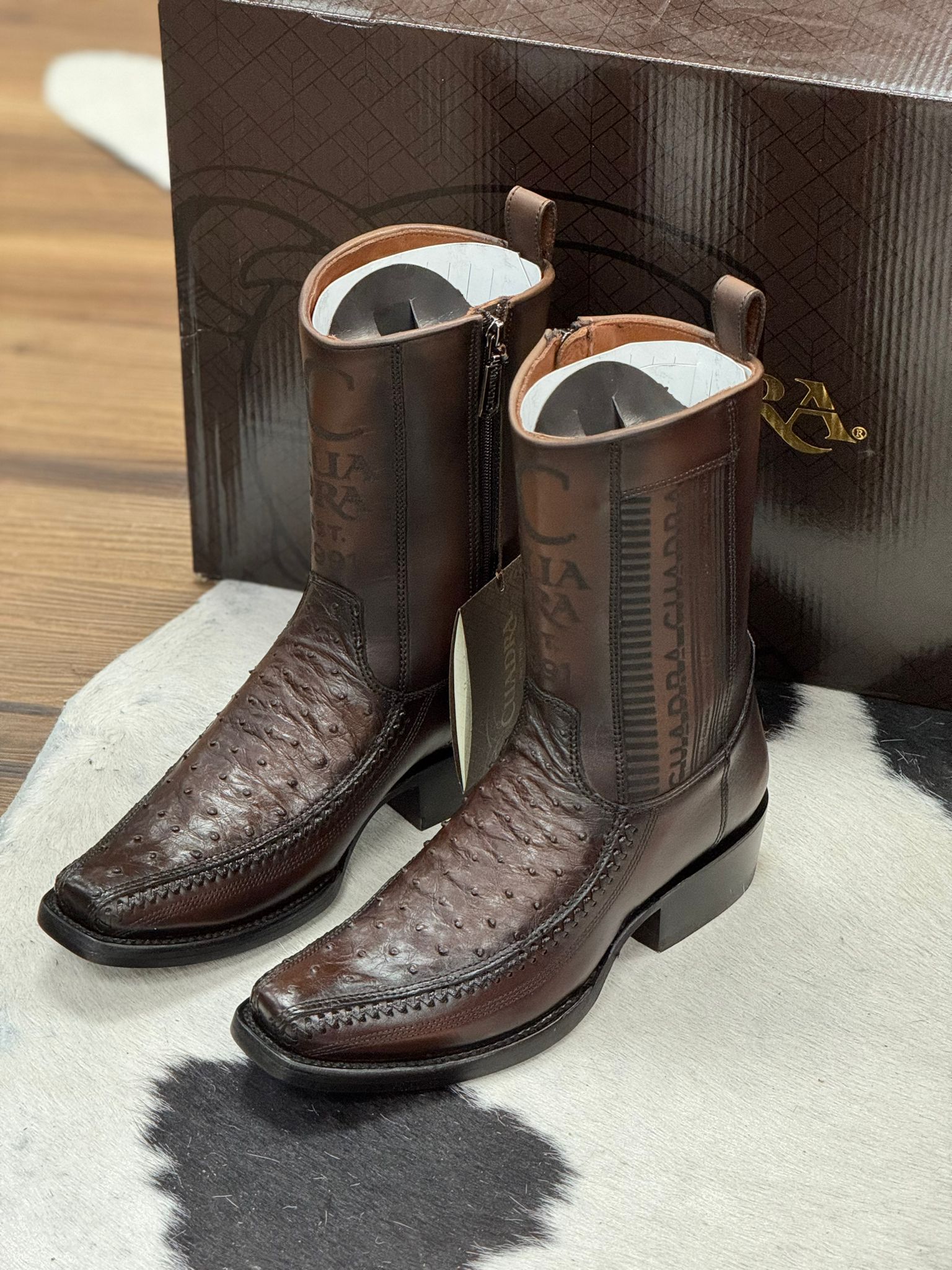 Cuadra 2025 ostrich boots