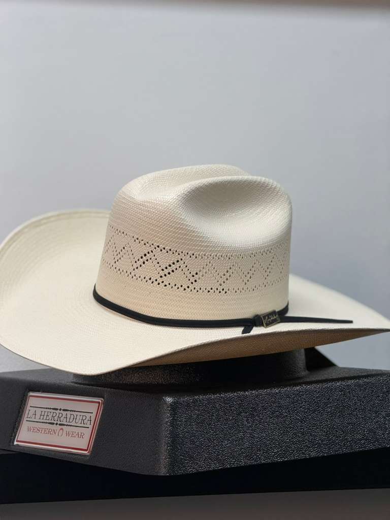 Larry Mahan's 10x Black 2837 Straw Hats