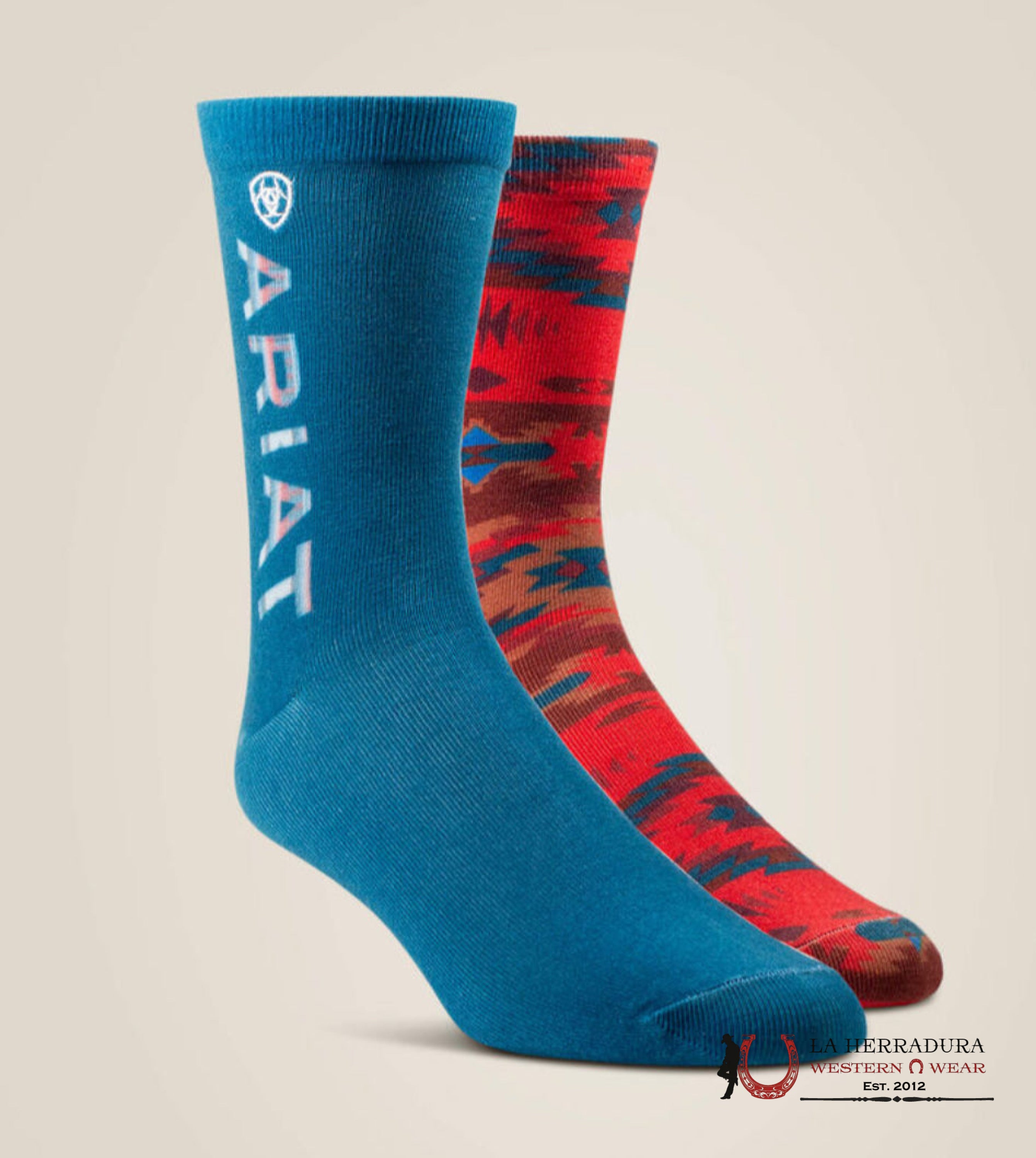 Adobe Canyon Crew Sock 2 Pair Multi Color Pack 10047867