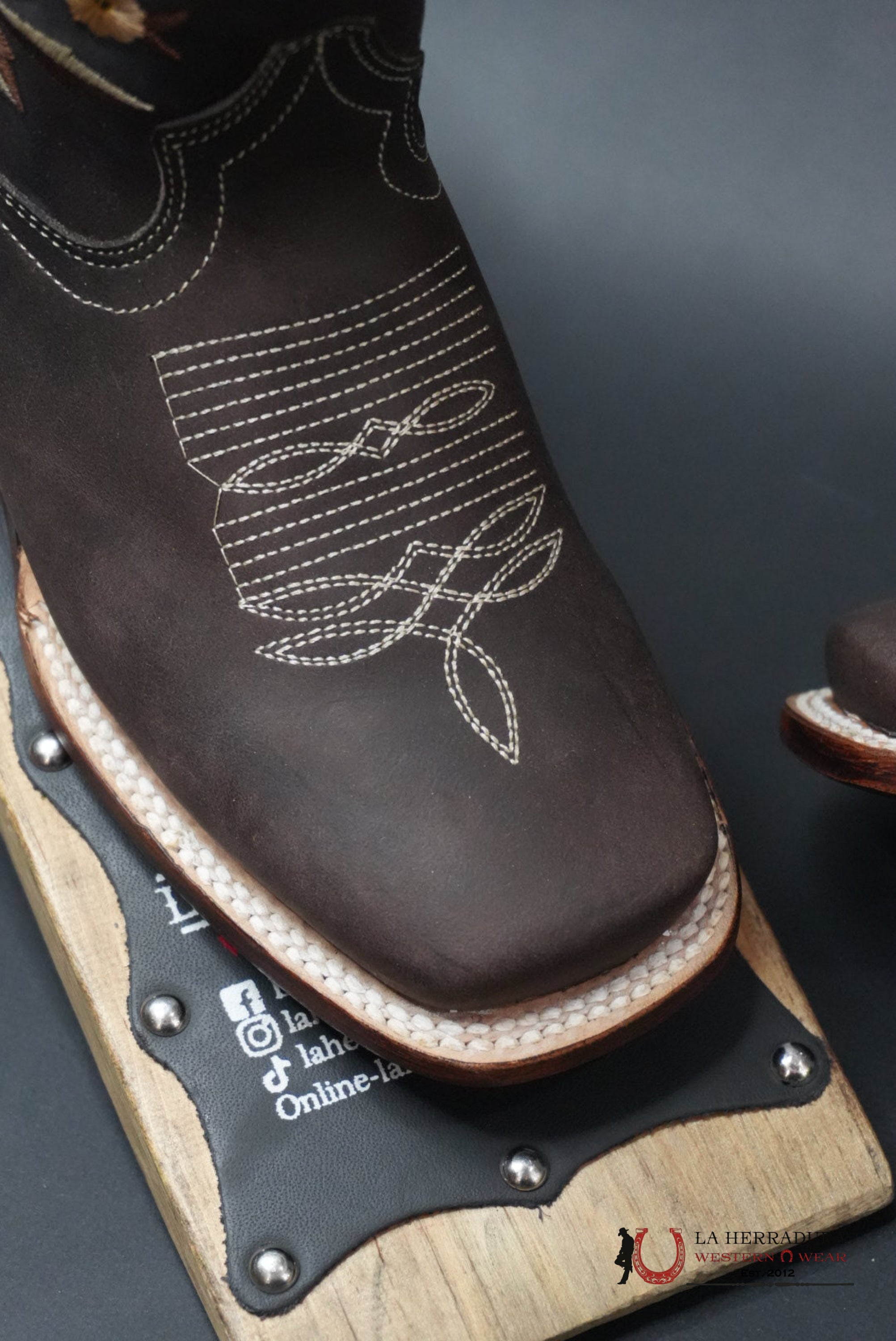 AGAVE ESTHELA CRAZY CHOCOLATE CUERO BOTAS MUJERES