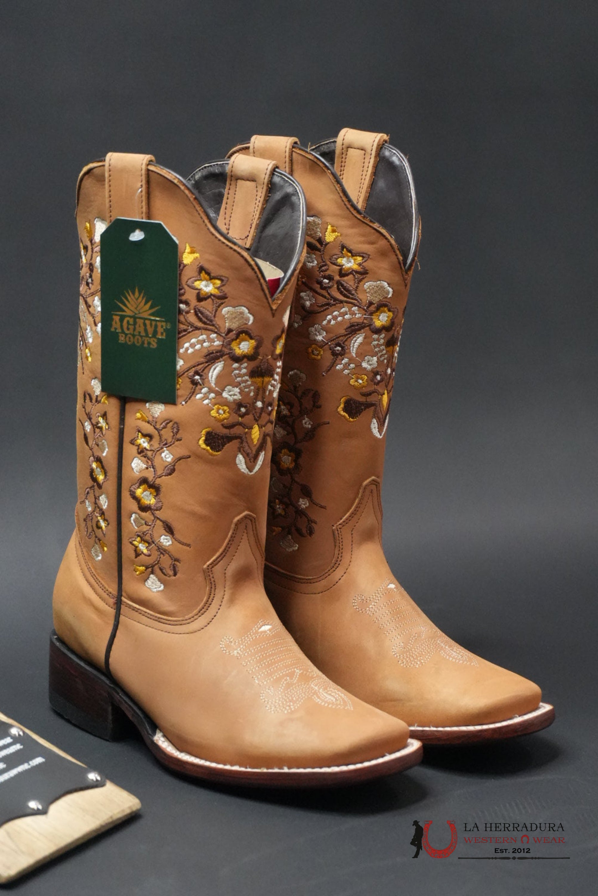 AGAVE HAZZARD NOBUCK ARENA CUERO BOTAS MUJERES
