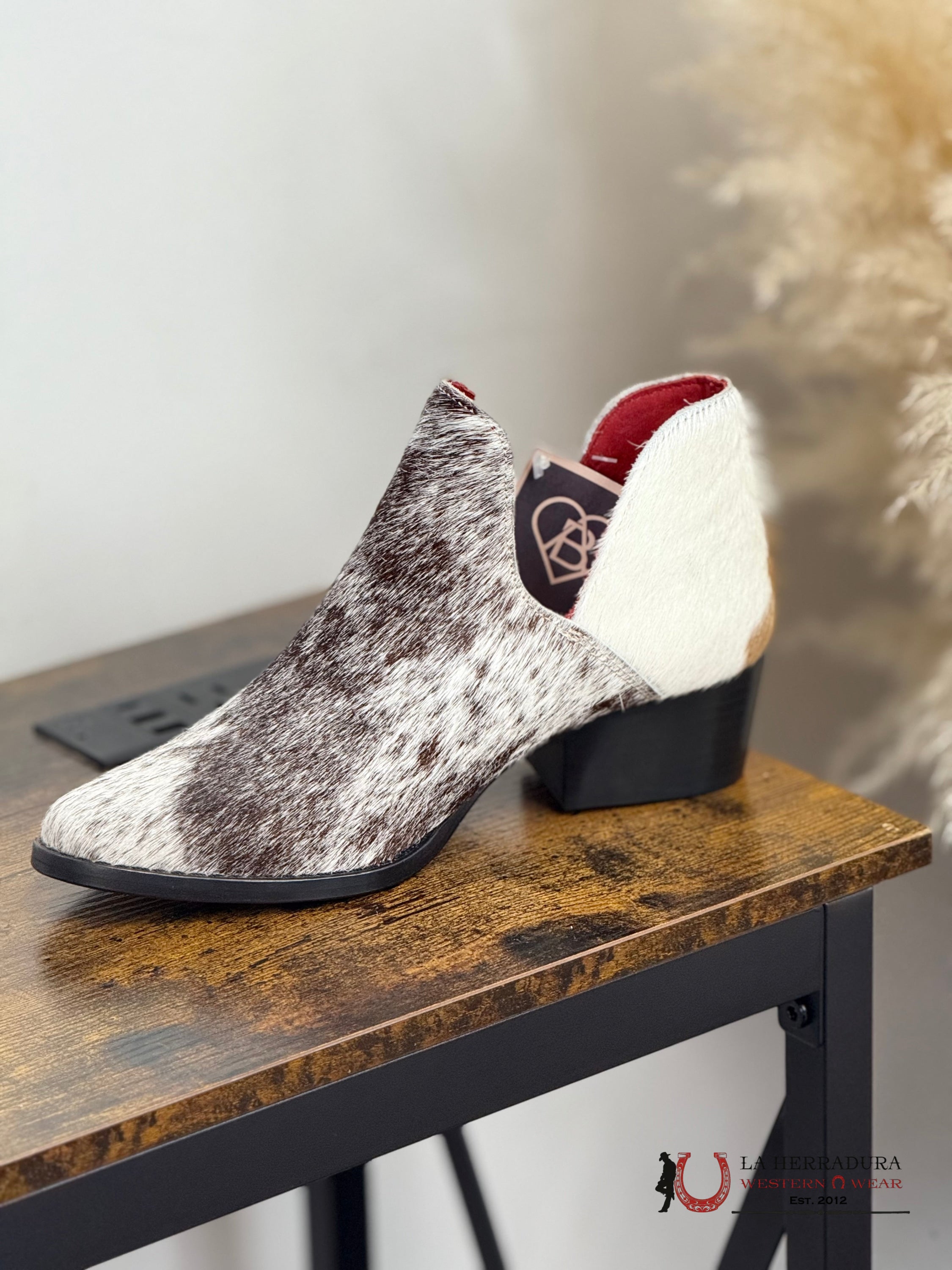 ALCALAS WOMEN BOOTS PELO DE VACA BOTAS MUJERES