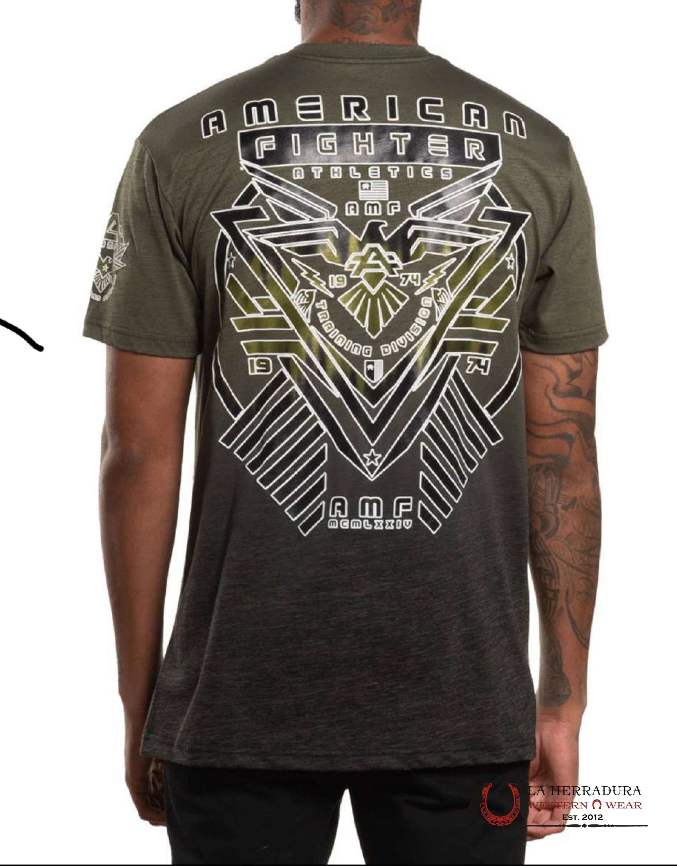 AMERICAN FIFHTER MEN T-SHIRT ELKLAND FM15735 ROPA HOMBRES
