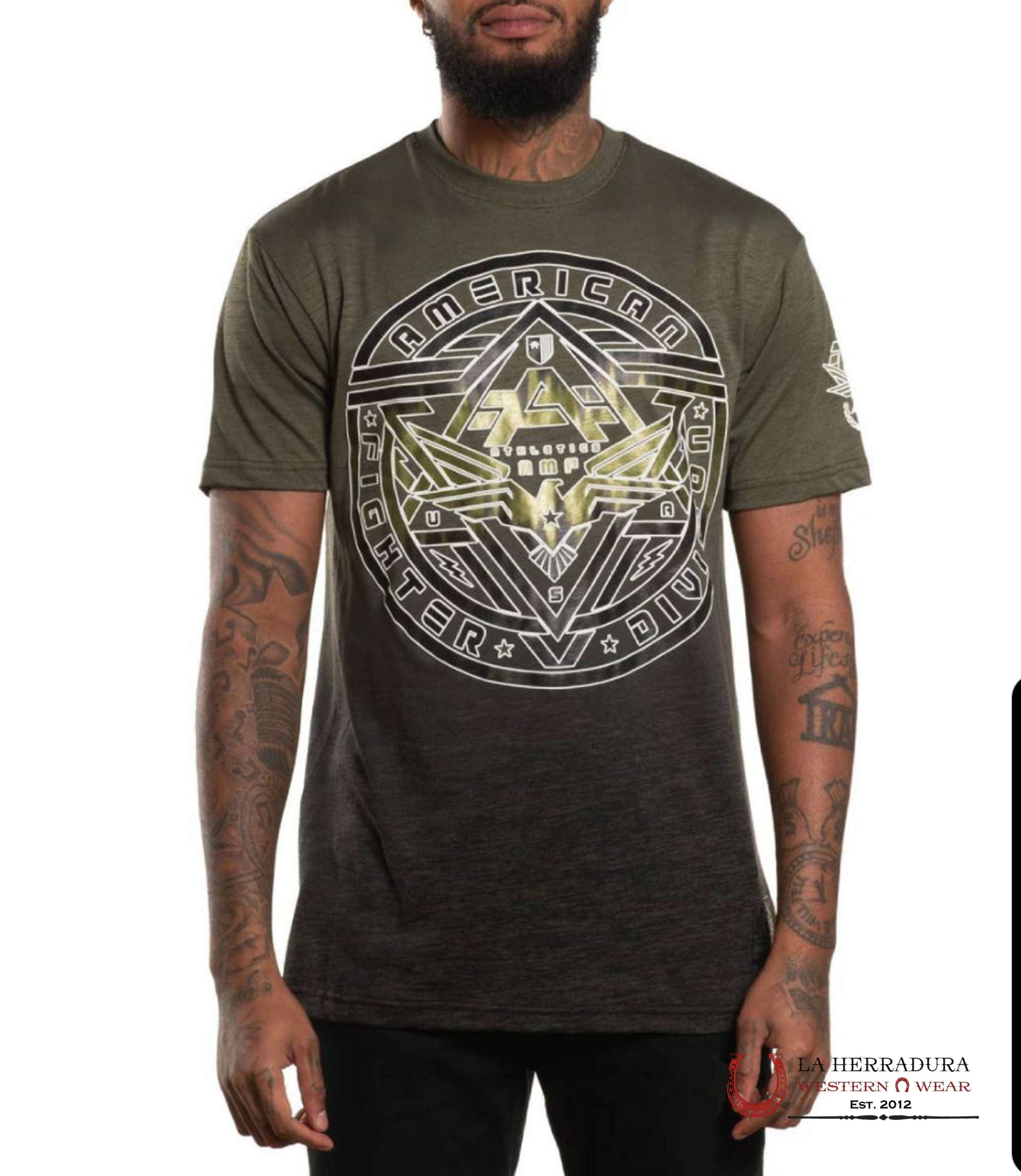 AMERICAN FIFHTER MEN T-SHIRT ELKLAND FM15735 ROPA HOMBRES