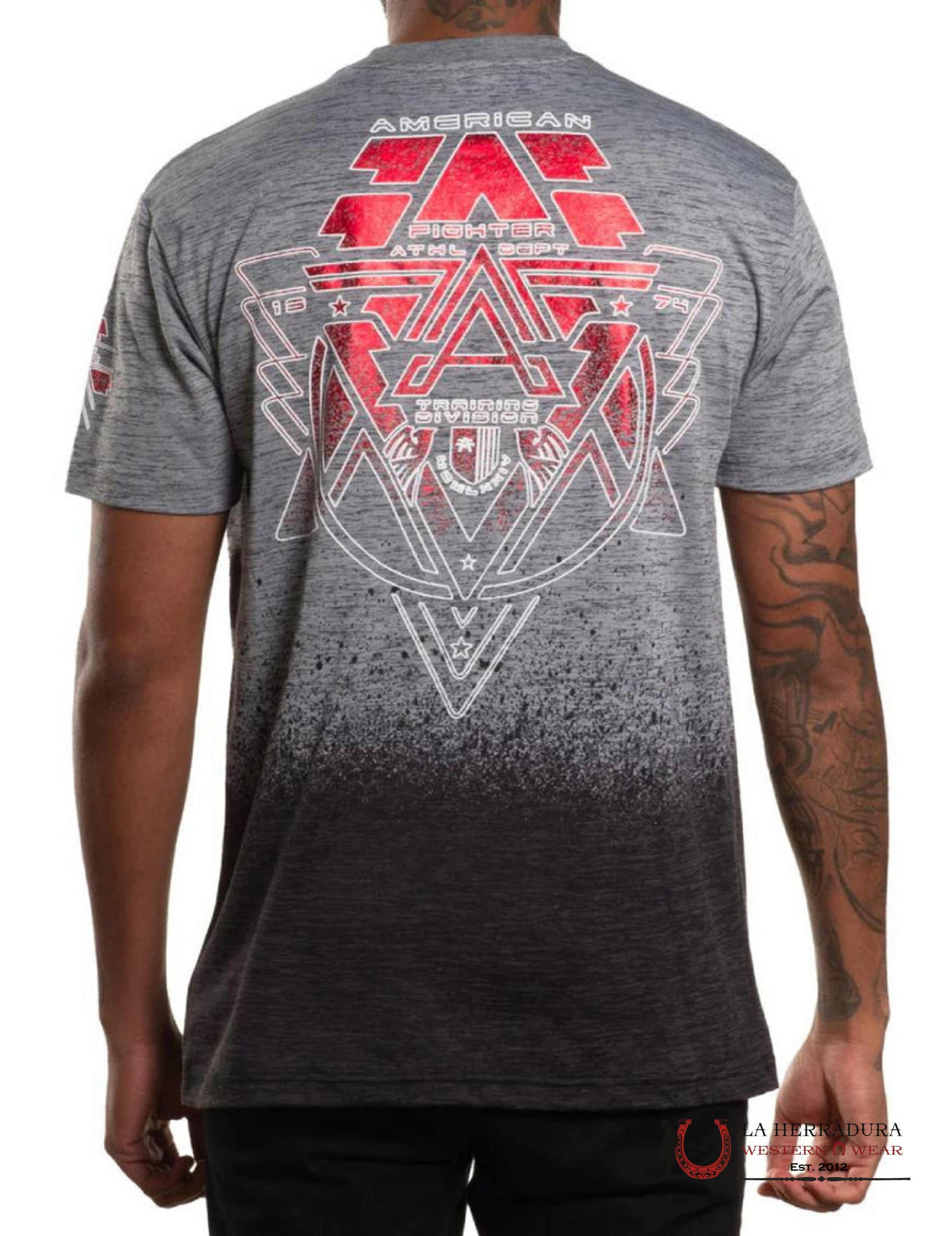 AMERICAN FIGHTER MEN T-SHIRT BELLVIEW FM15460 ROPA HOMBRES