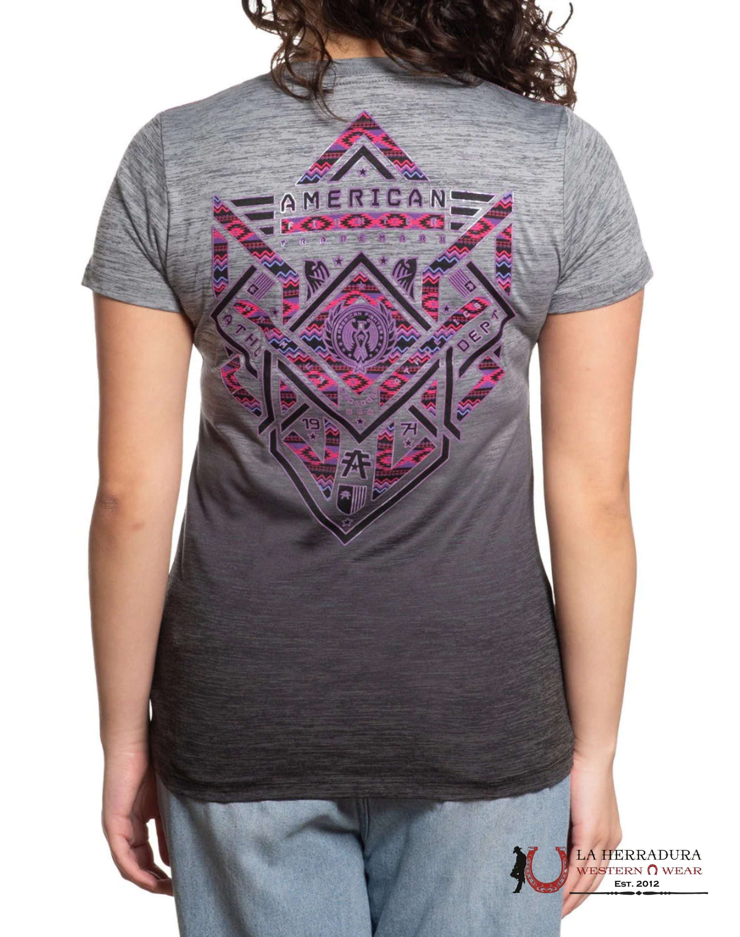 American Fighter Garrison Short Sleeve Tee Mist Ropa Mujeres