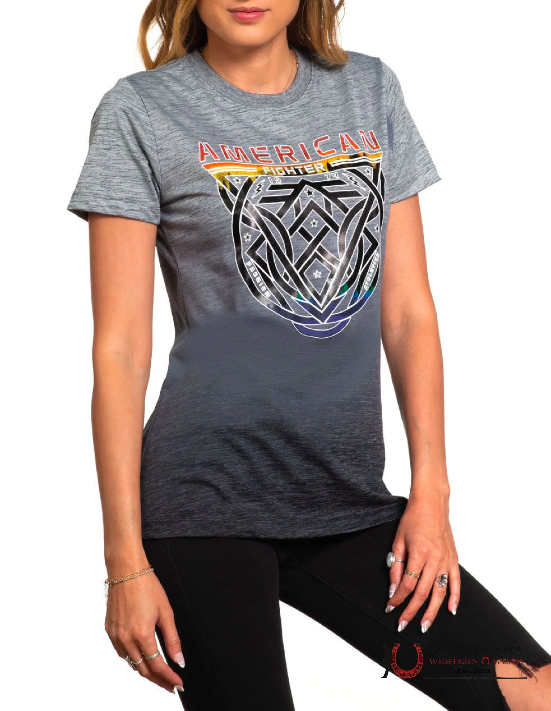 American Fighter Henning Short Sleeve Tee Ropa Mujeres