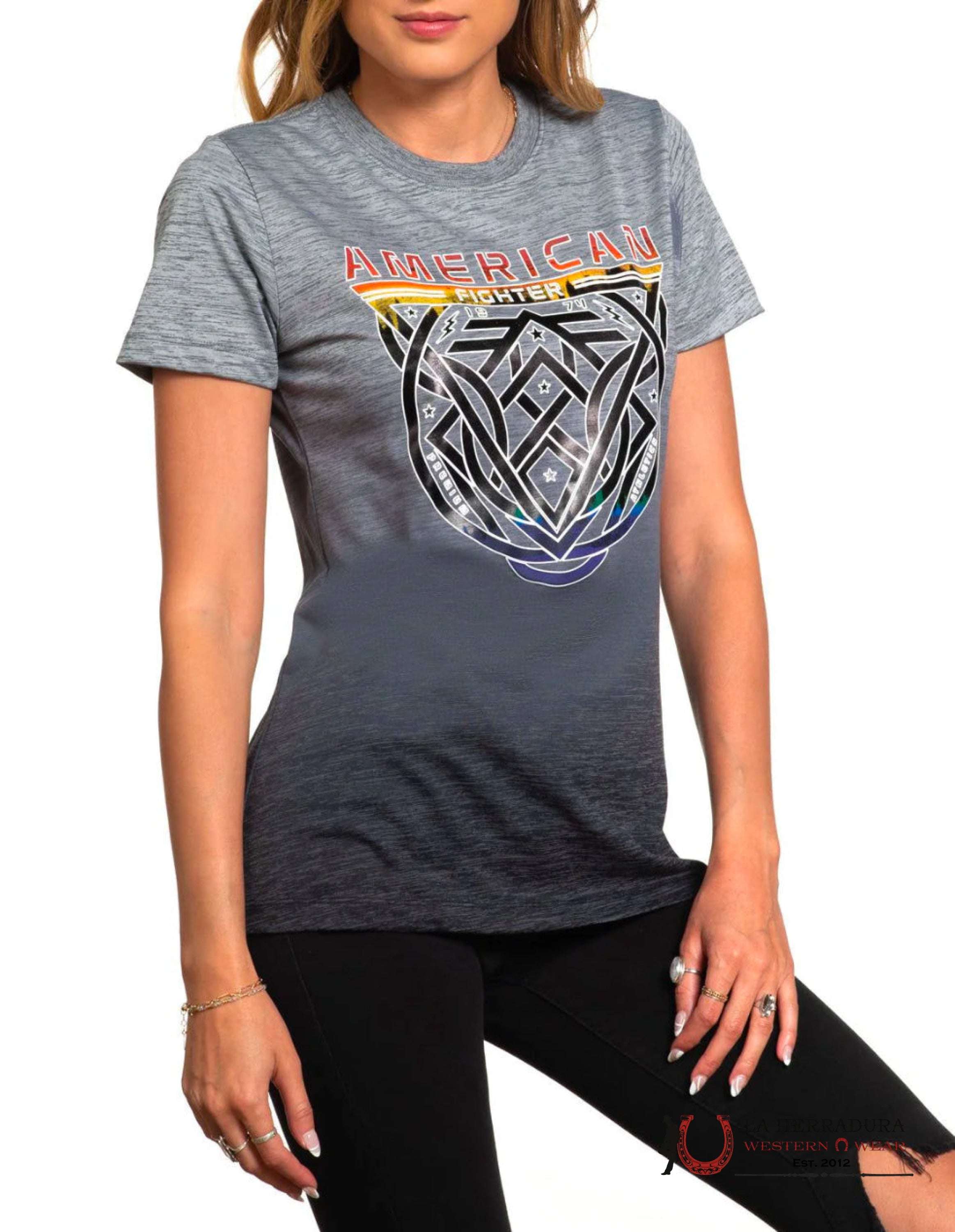 American Fighter Henning Short Sleeve Tee Ropa Mujeres