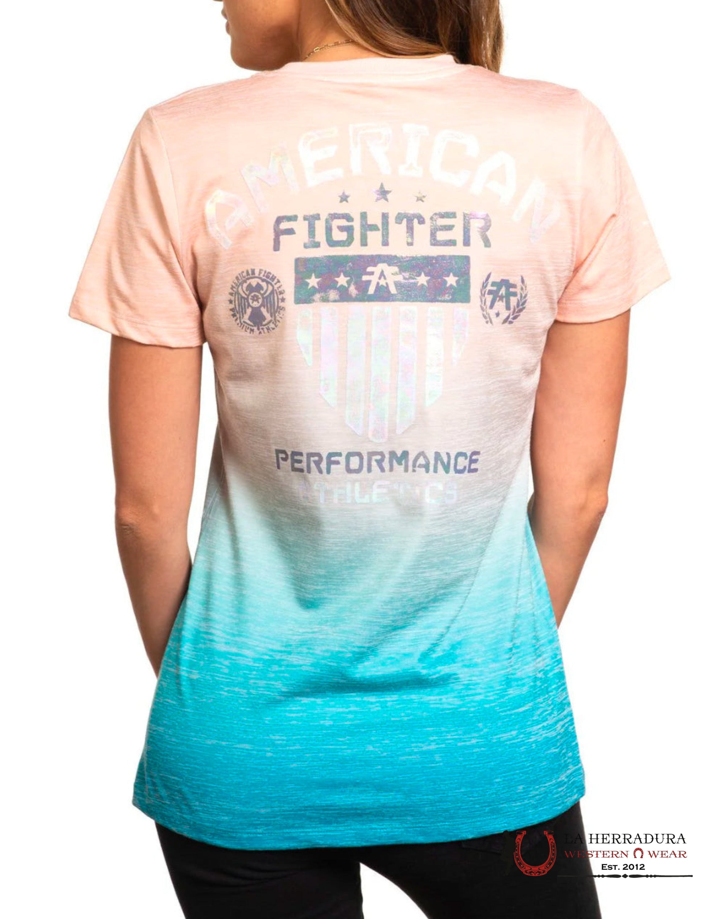 American Fighter Tennessee Short Sleeve Tee Mist Ropa Mujeres