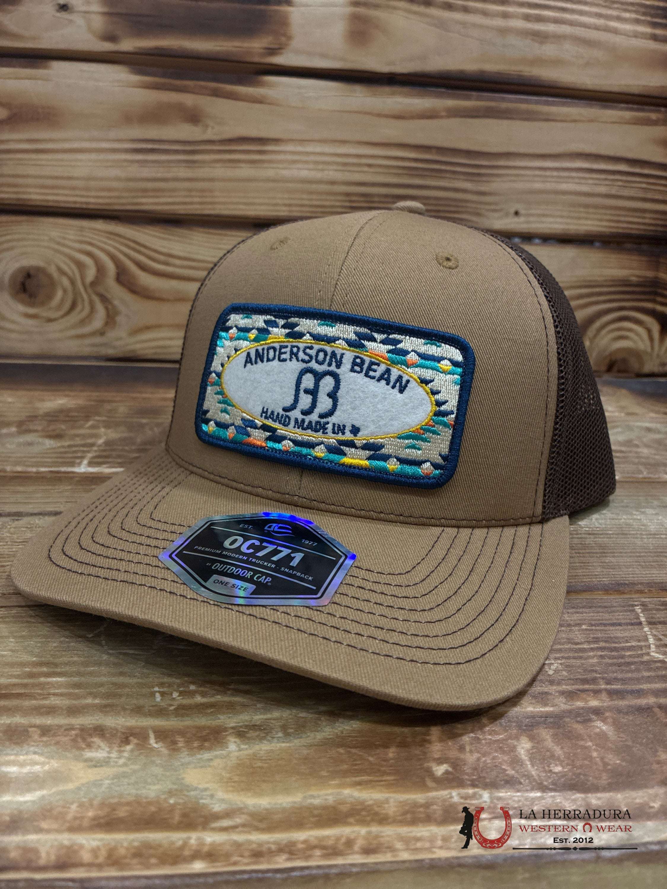 ANDERSON BEAN BROWN CAP CAPS MENS GORRAS HOMBRES