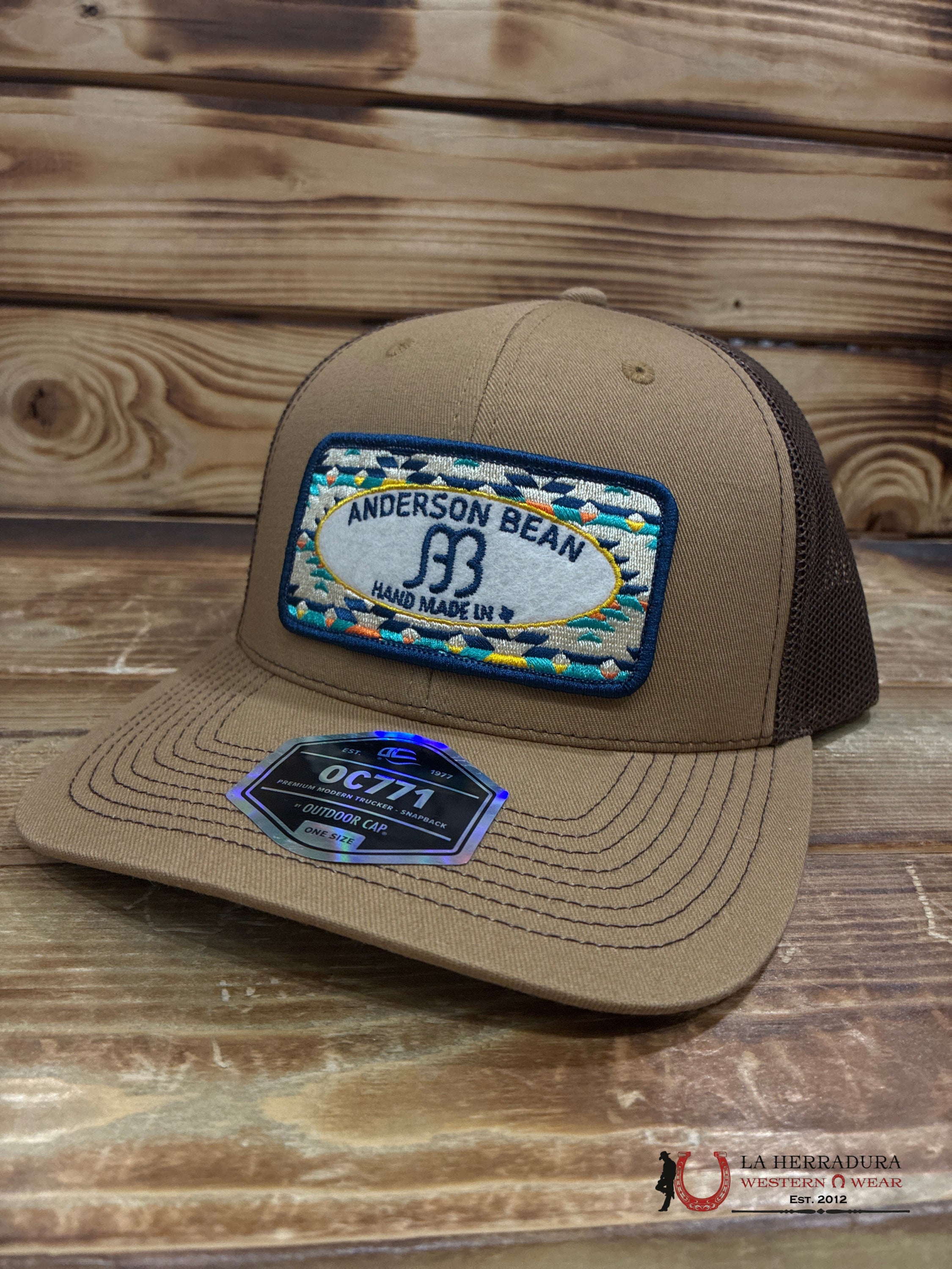 ANDERSON BEAN BROWN CAP CAPS MENS GORRAS HOMBRES