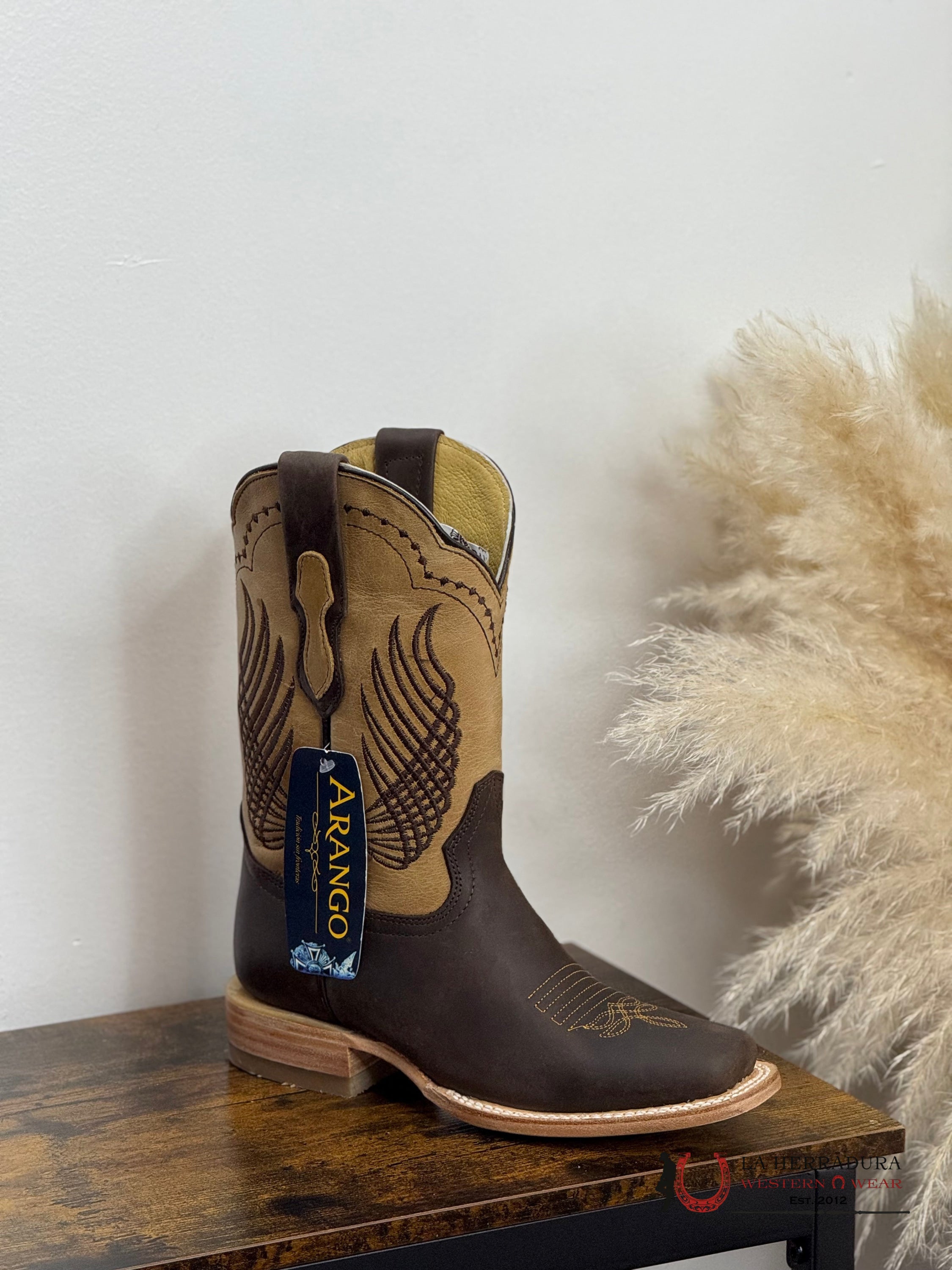 ARANGO BOOTS JOVEN CRAZY GRASSO CHOCOLATE 4603 NIÑOS