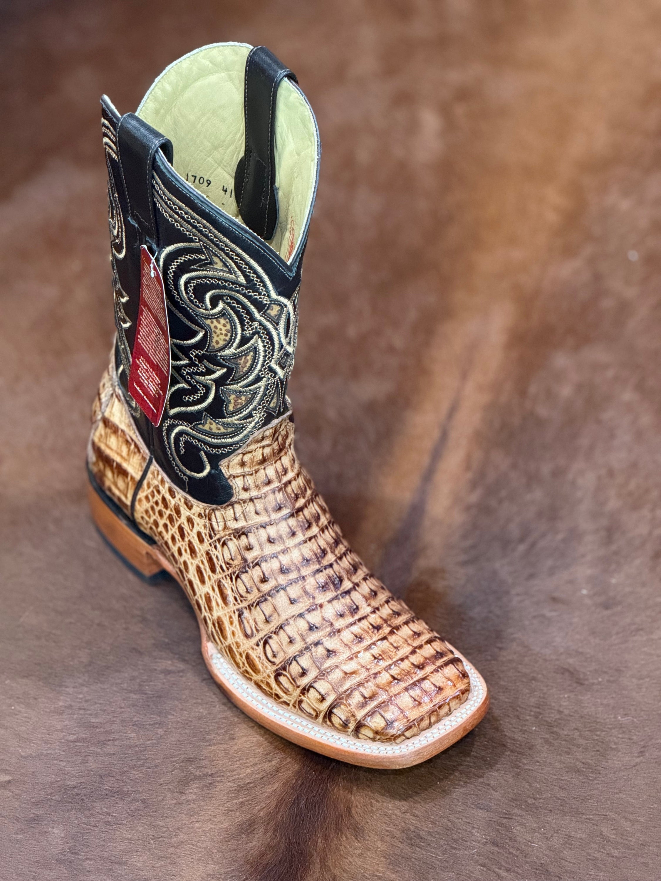 ARANGO MEN COCO LOMO BACK COGÑAC MD 4840 BOTAS HOMBRES