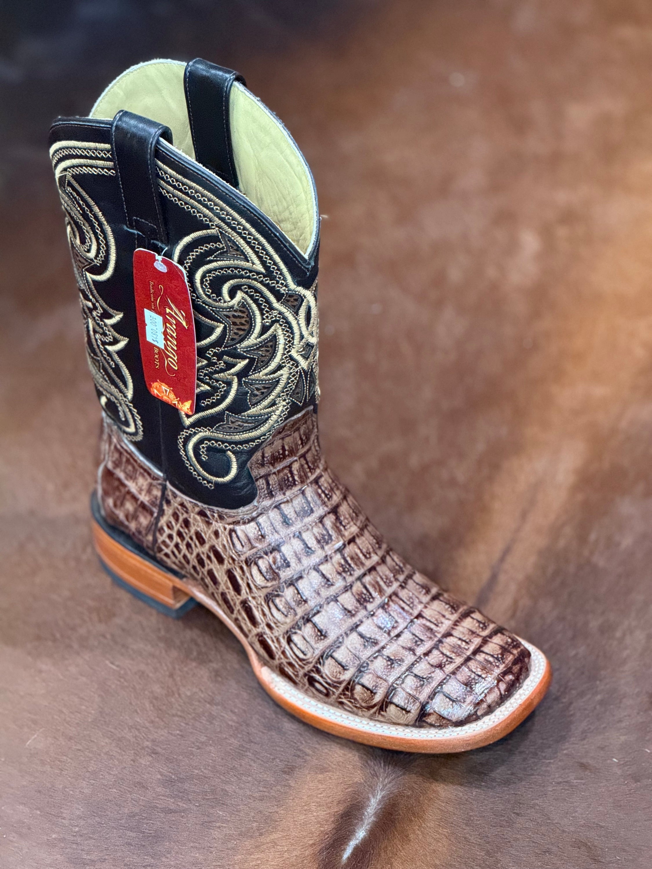 ARANGO MEN COCO LOMO BACK TABACO MD 4840 BOTAS HOMBRES