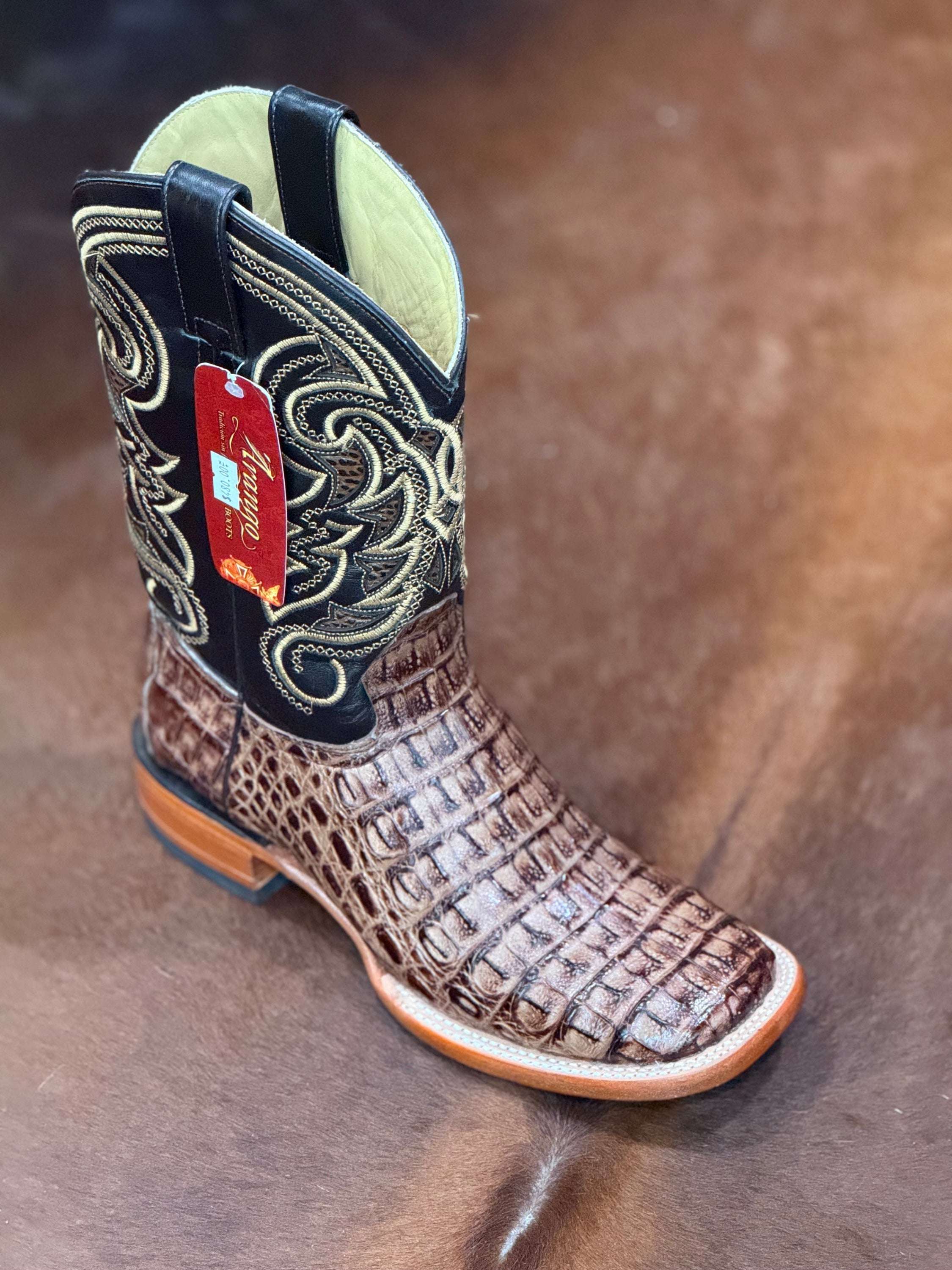 ARANGO MEN COCO LOMO BACK TABACO MD 4840 BOTAS HOMBRES