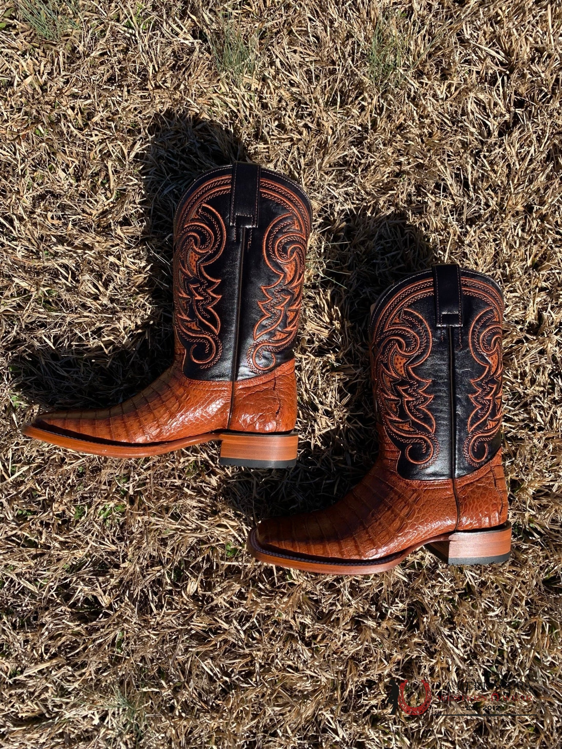 Arango Boots Pro-Rodeo Coco Belly Cogñac Botas Hombres