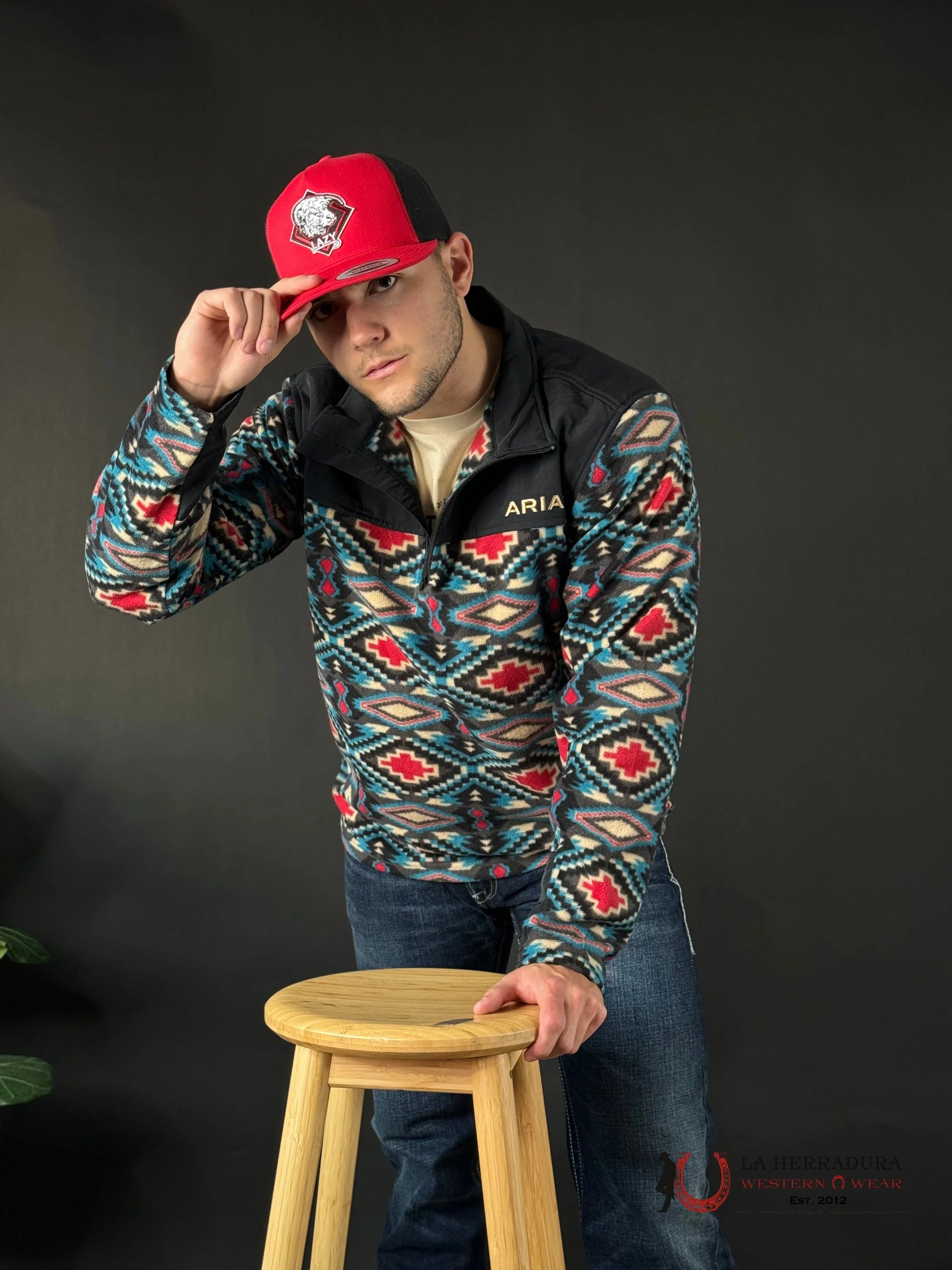 Ariat Biscay Bay Basis Sweater Shirt Is Ropa Hombres