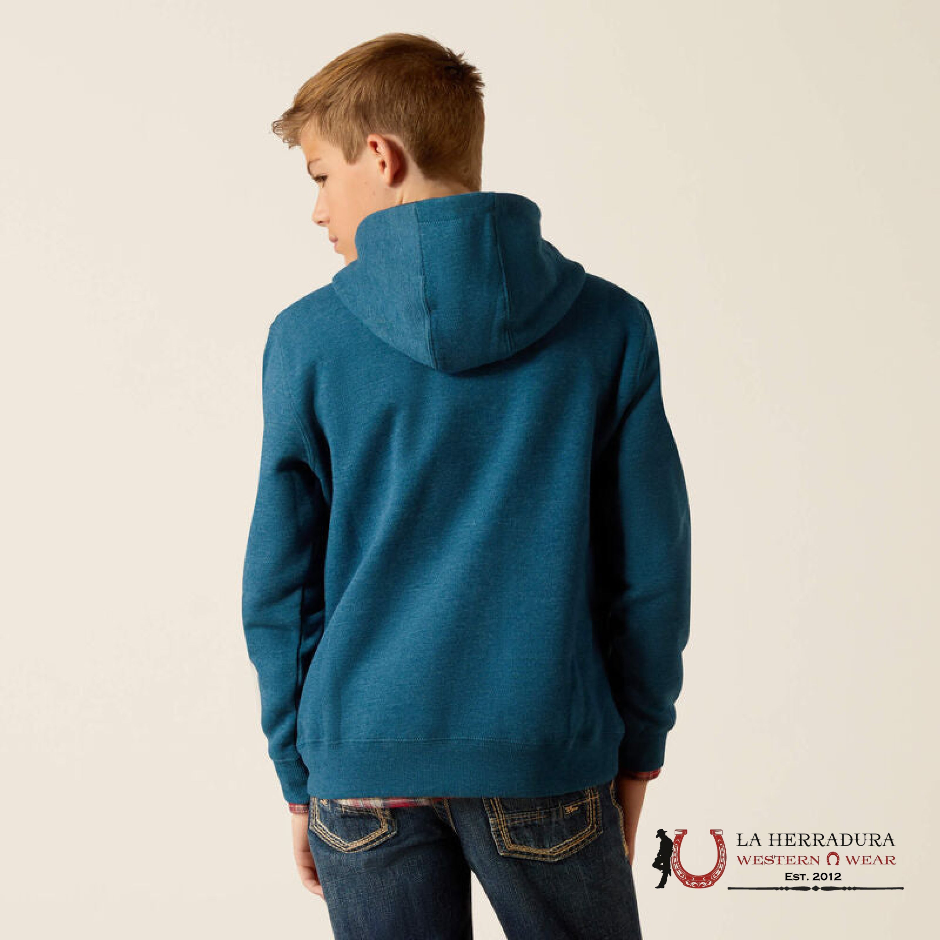 Ariat Bison Plains Hood Hydra Heather - 2394 Niños