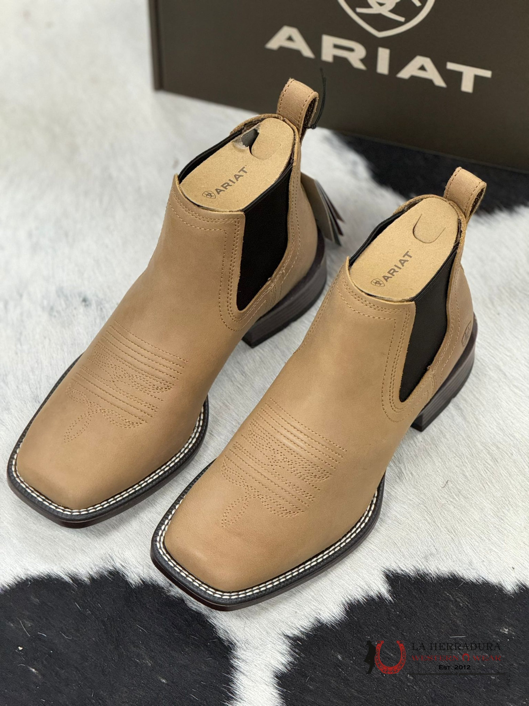 Ariat Botines Booker Ultra Almond Brown Botas Hombres