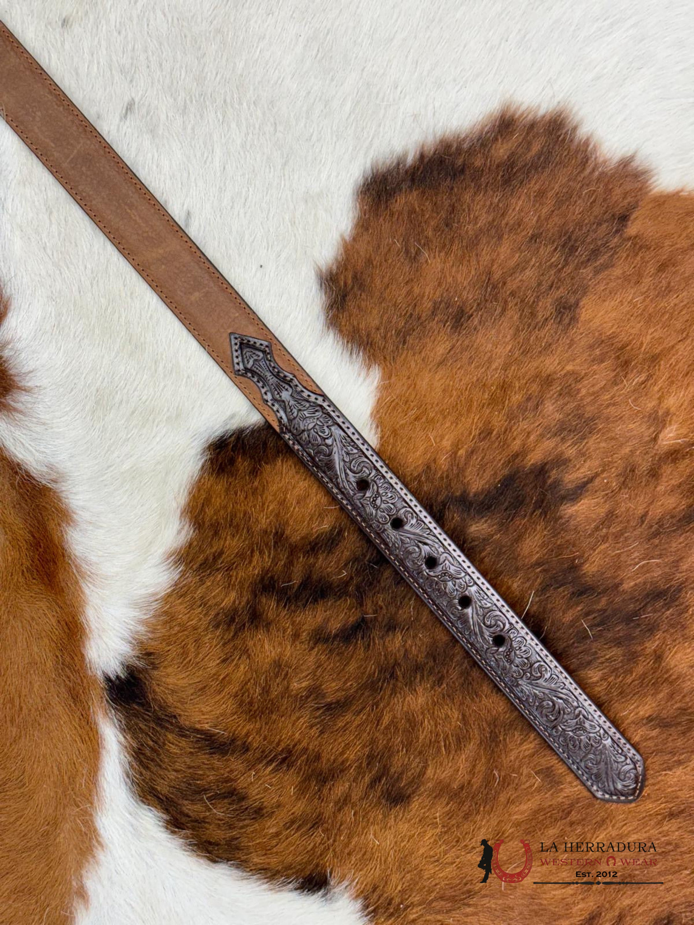 Ariat Boy Belt Two Tone Brown Niños