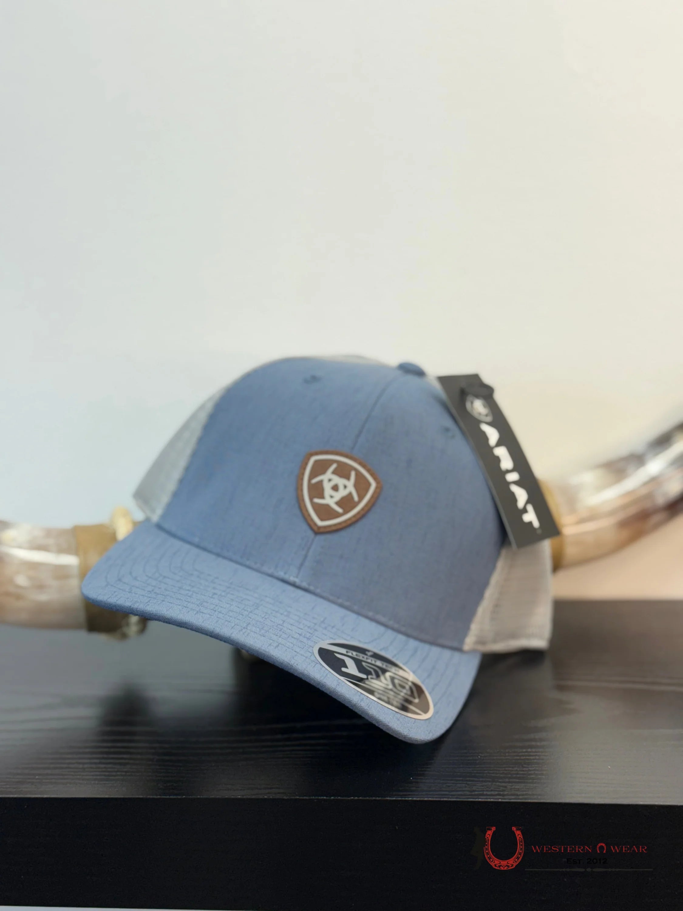 ARIAT CAP SHY BLUE CAPS MENS GORRAS HOMBRES