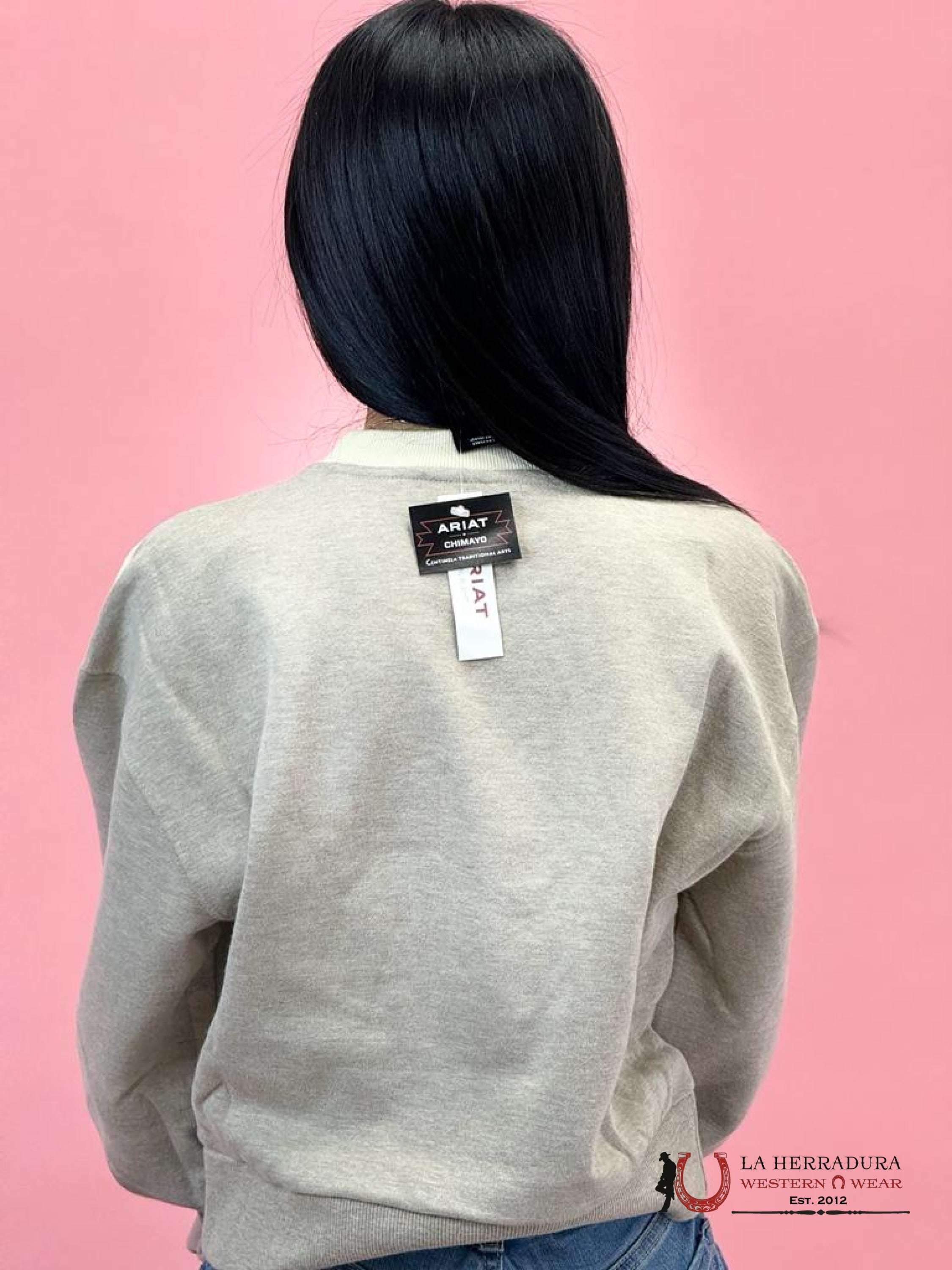 Ariat Chimayo Embroidery Sweater Shirt-4192 Ropa Mujeres