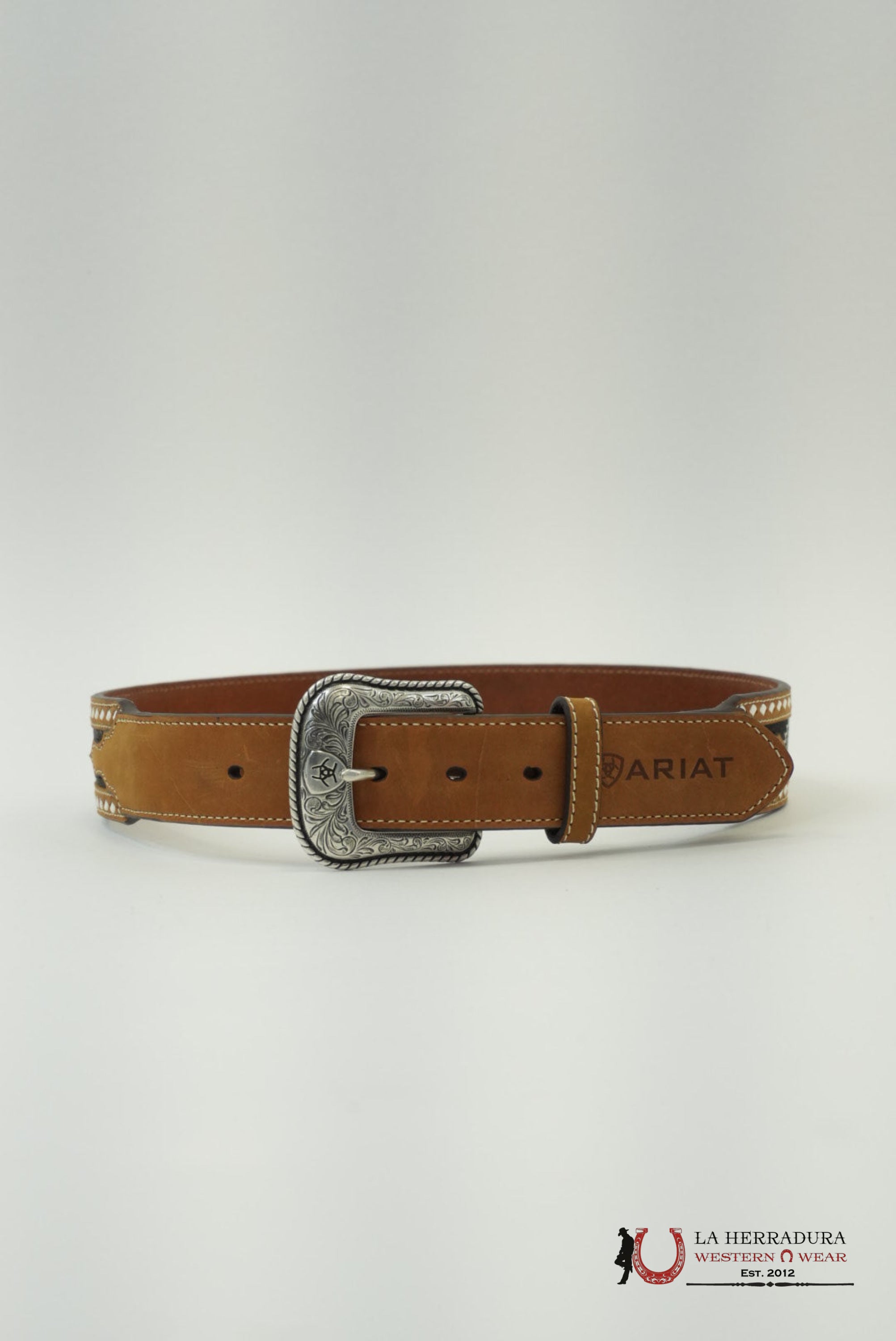 ARIAT CINTURÓN TAN MULTI BROWN AZTEC CINTURONES HOMBRES