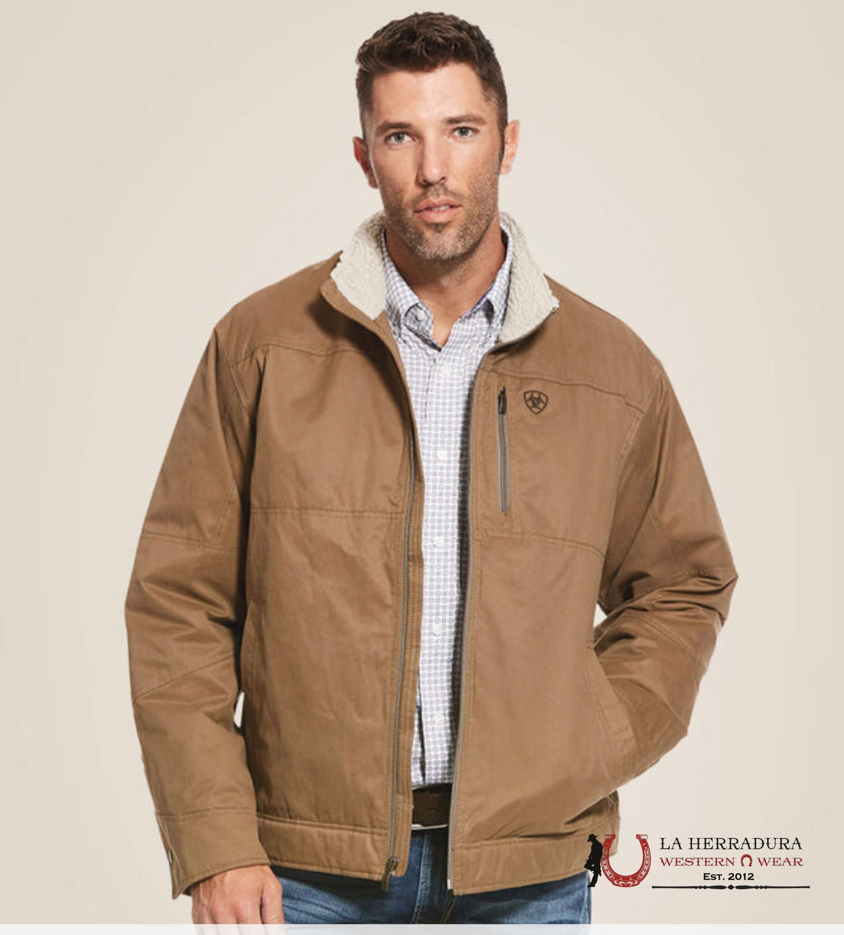 Ariat Conceal Carry Grizzly Canvas Cub Jacket - 8399 Ropa Hombres