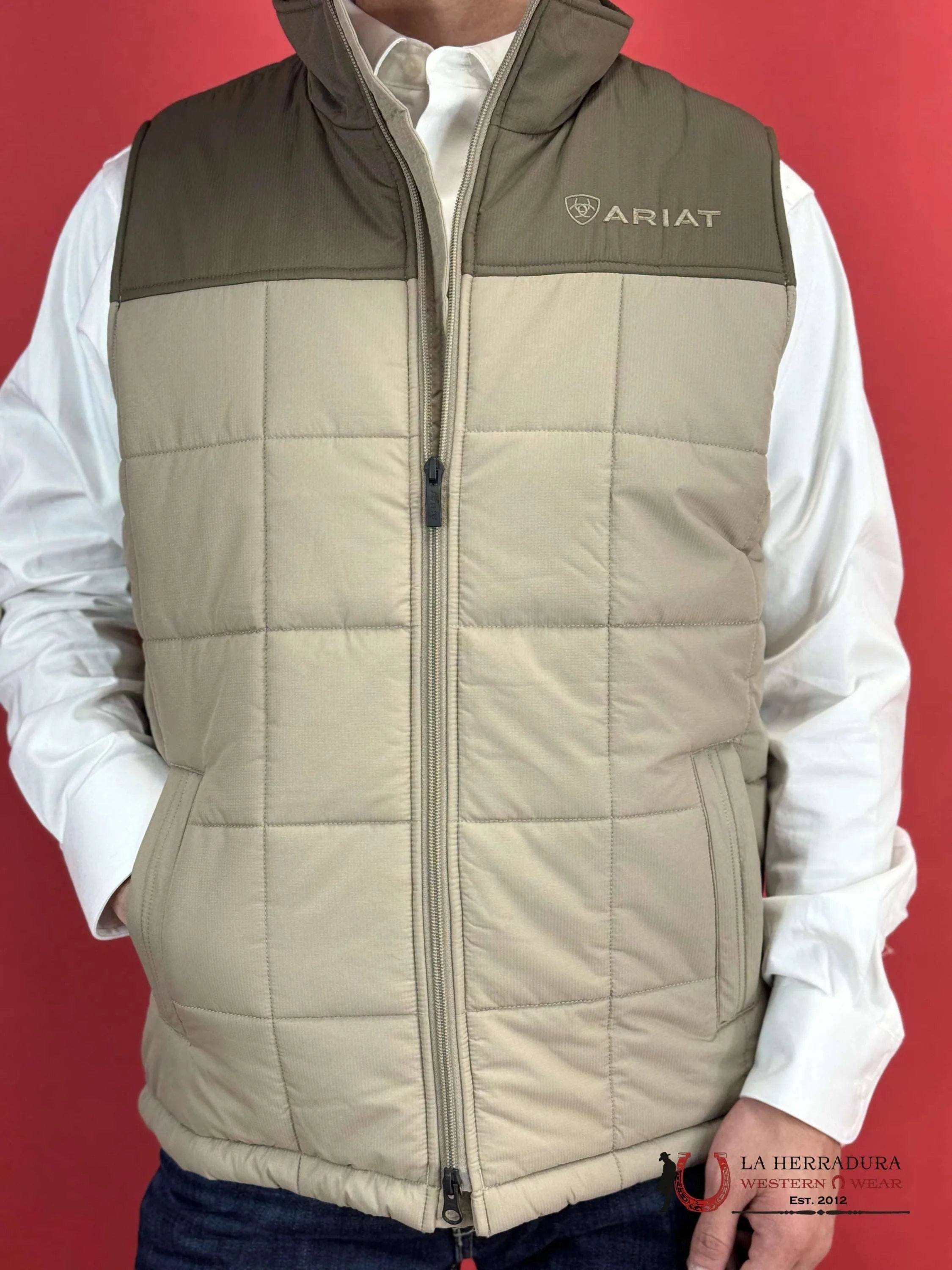 Ariat Crius Ins Brindle Major Brown Vest - 6734 Ropa Hombres