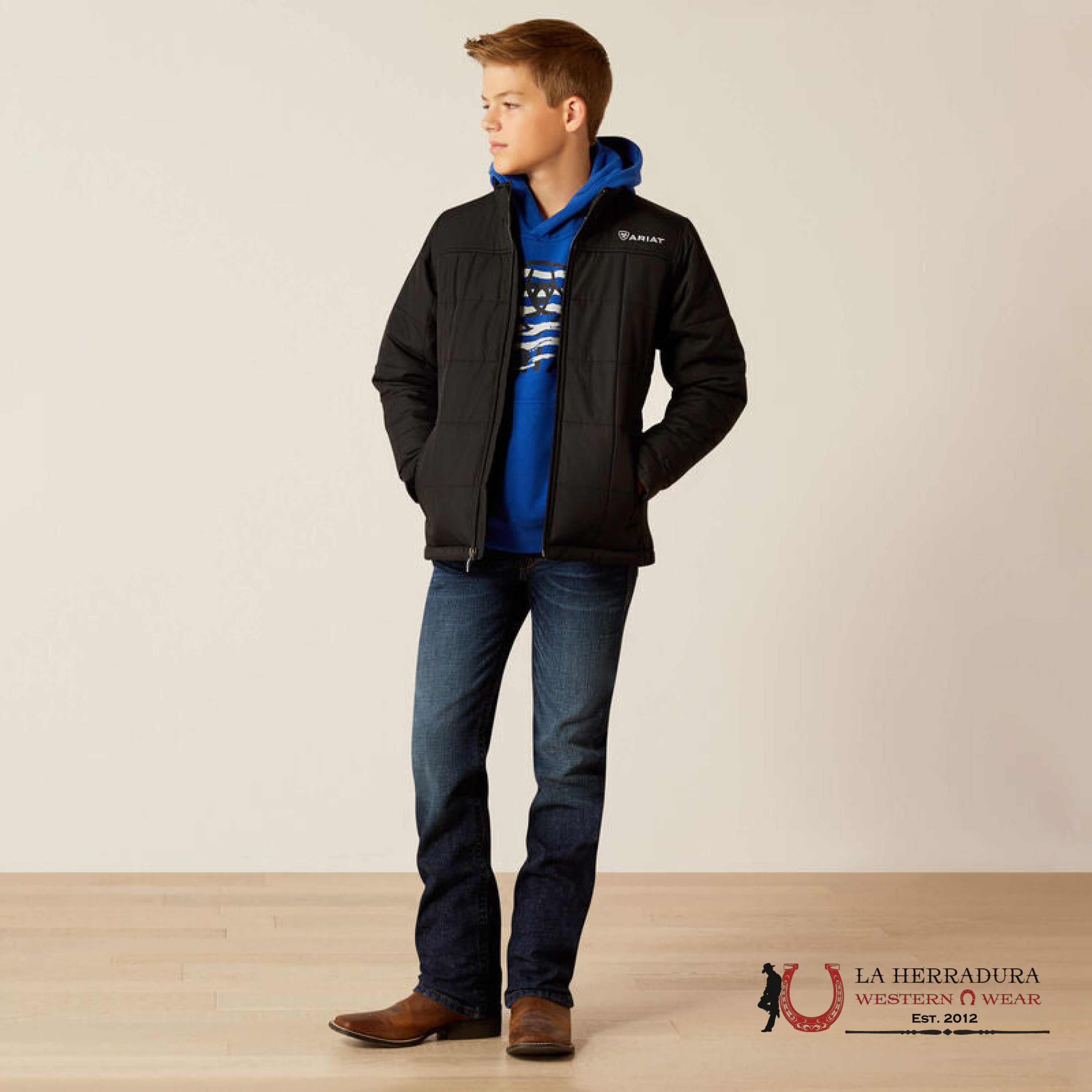 Ariat Crius Inside Jacket Black - 1984 Niños