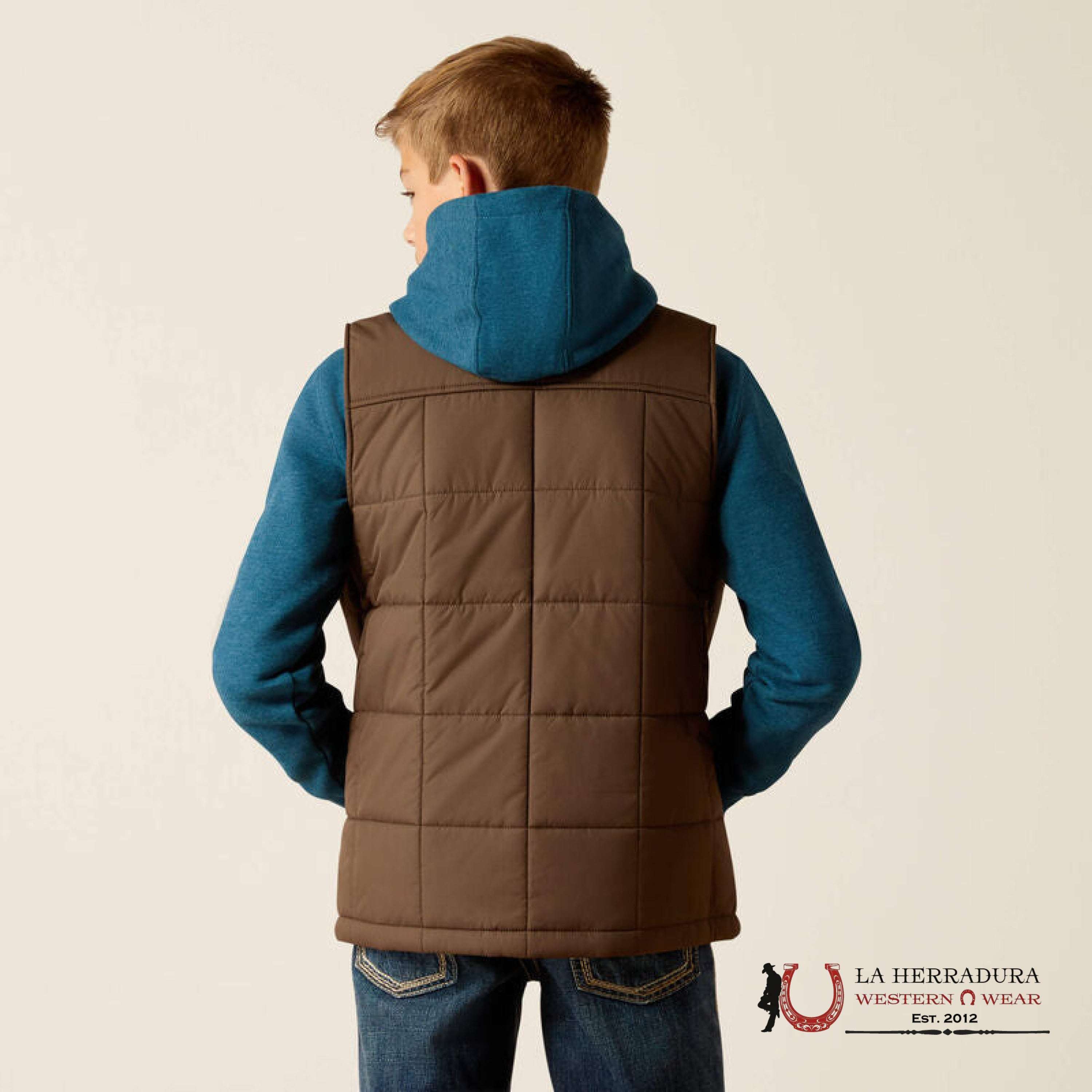 Ariat Crius Inside Vest Banyan Bark - 2351 Niños