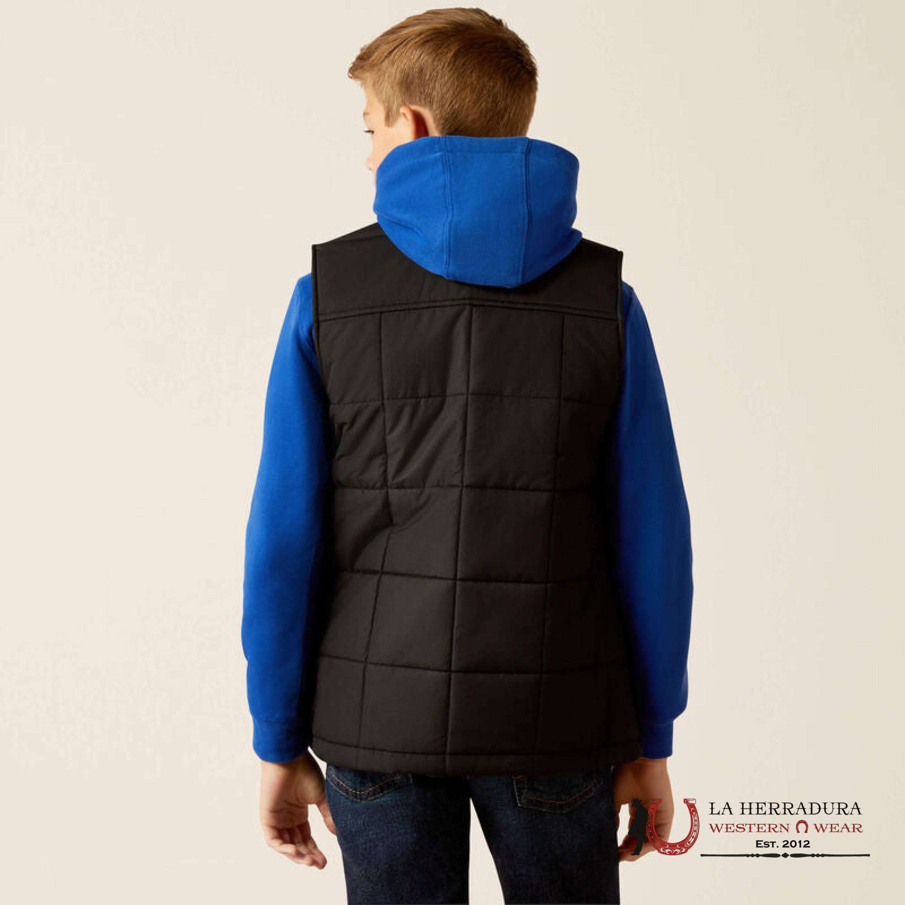 Ariat Crius Inside Vest Black- 1985 Niños