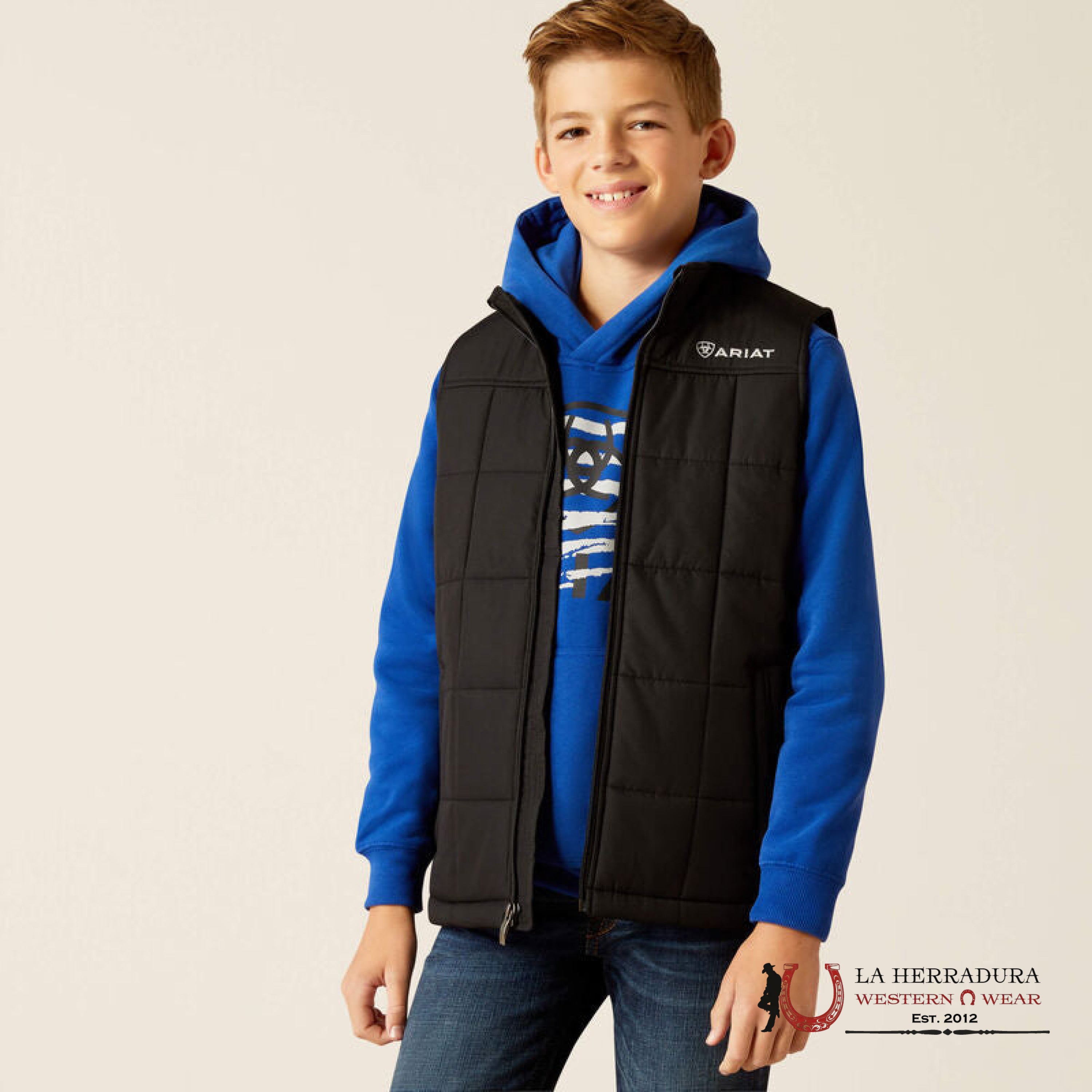 Ariat Crius Inside Vest Black- 1985 Niños