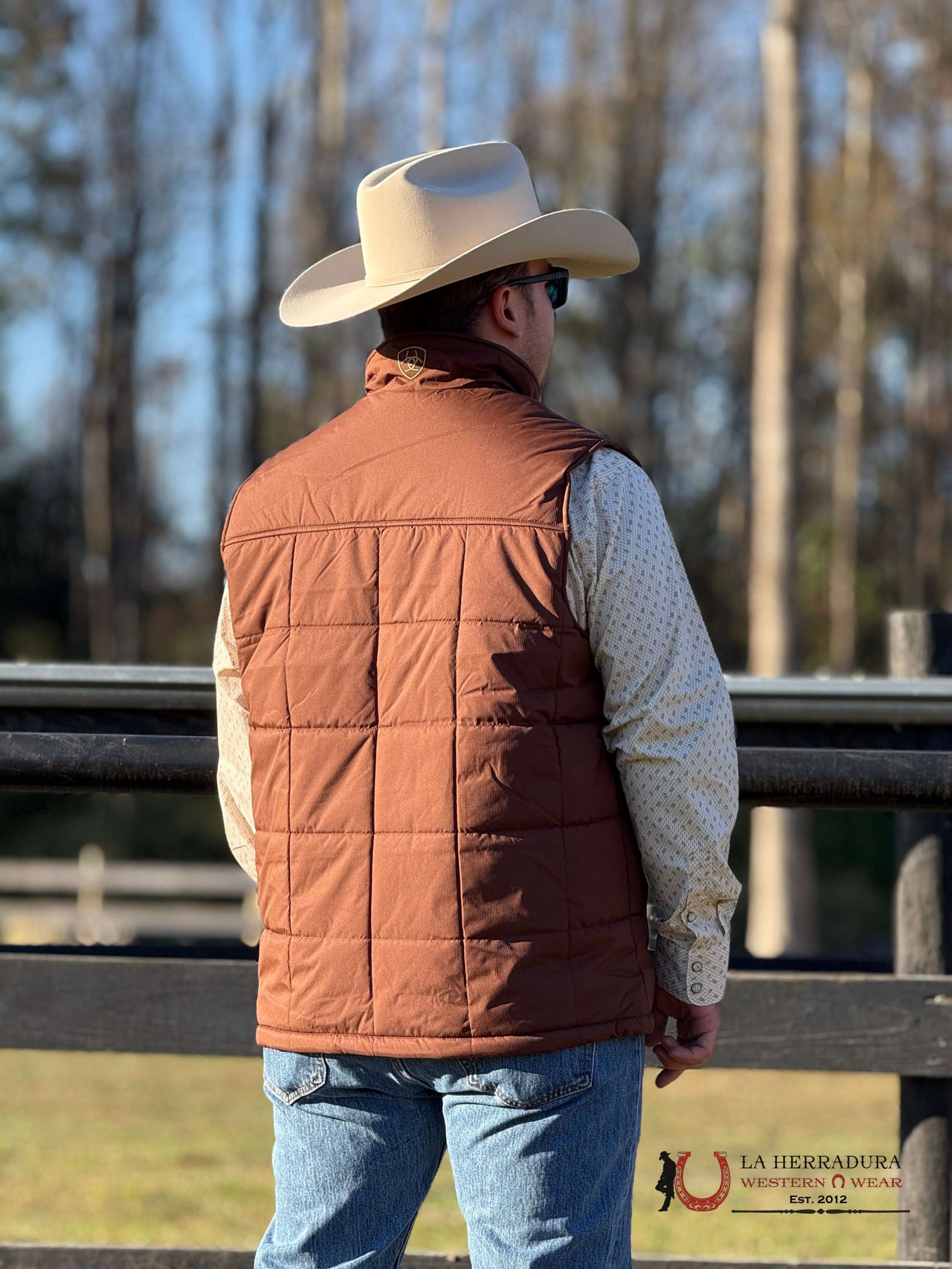 Ariat Crius Inside Vest Potting Soil- 2814 Ropa Hombres